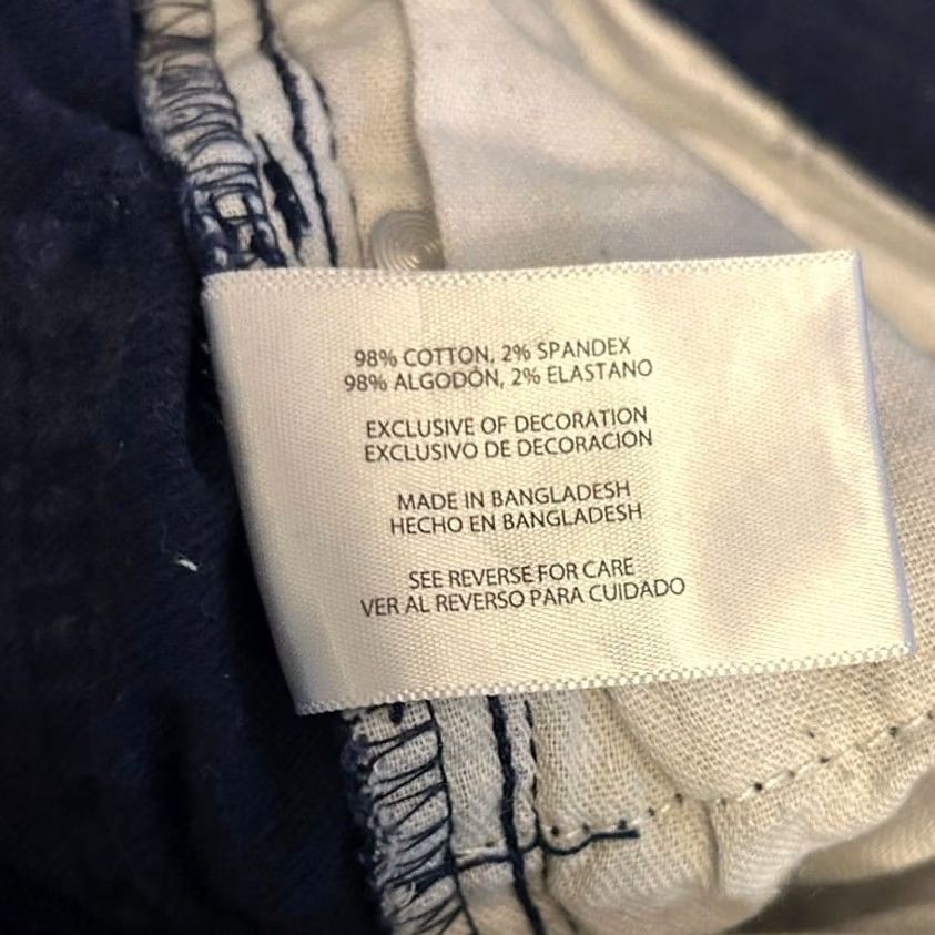 Banana Republic Banana Republic Mens Pants Navy Blue Skinny Chino Stretch 34x30 Size US 34 / EU 50 - 5 Thumbnail