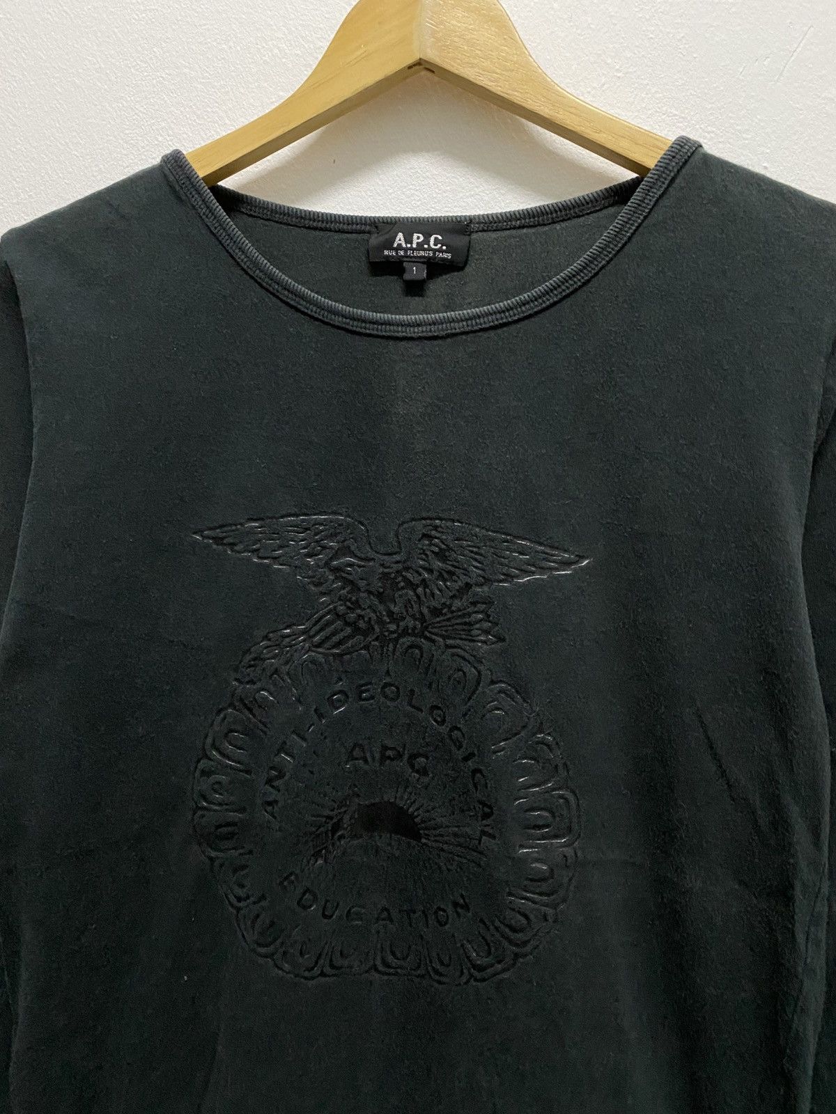 A.P.C. A.P.C "BEOLOGIC" and "EDUCATION." Size US S / EU 44-46 / 1 - 4 Thumbnail