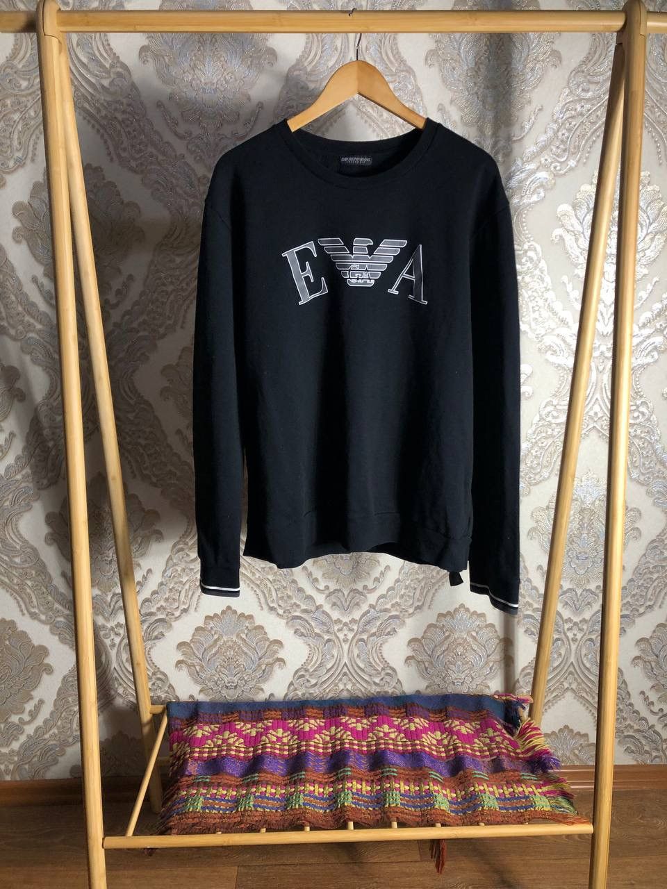 Emporio Armani VINTAGE EMPORIO ARMANI ITALIAN DESIGNER SWEATSHIRT DELUX Y2K Size US XXL / EU 58 / 5 - 1 Thumbnail