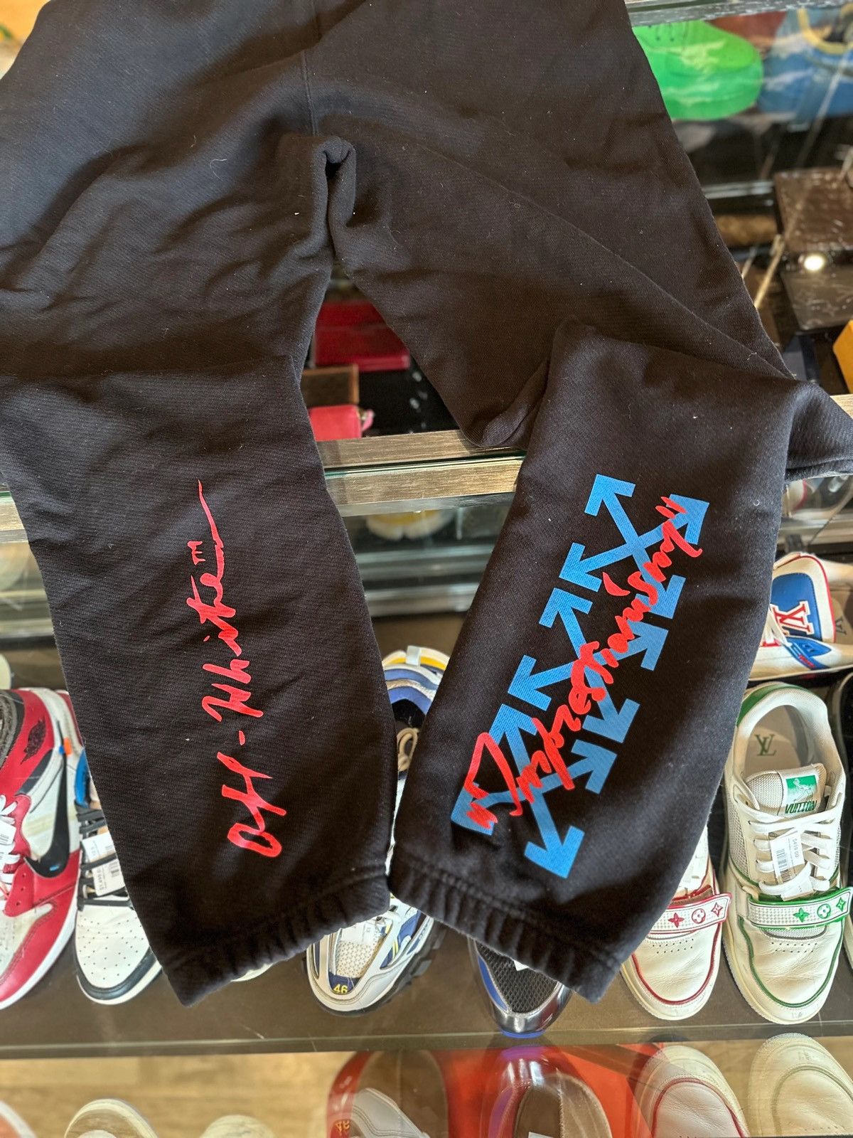 Off-White Off-White Sweatpants Black Size XL Size US 36 / EU 52 - 3 Thumbnail