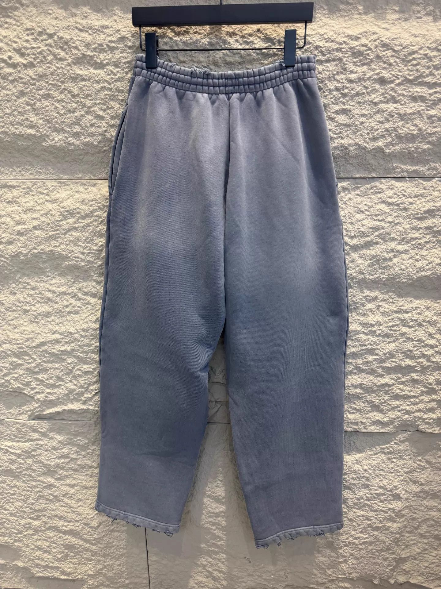 Balenciaga Balenciaga 23ss Letter Embroidered Blue Trousers UNI XXS Size US 26 / EU 42 - 5 Thumbnail