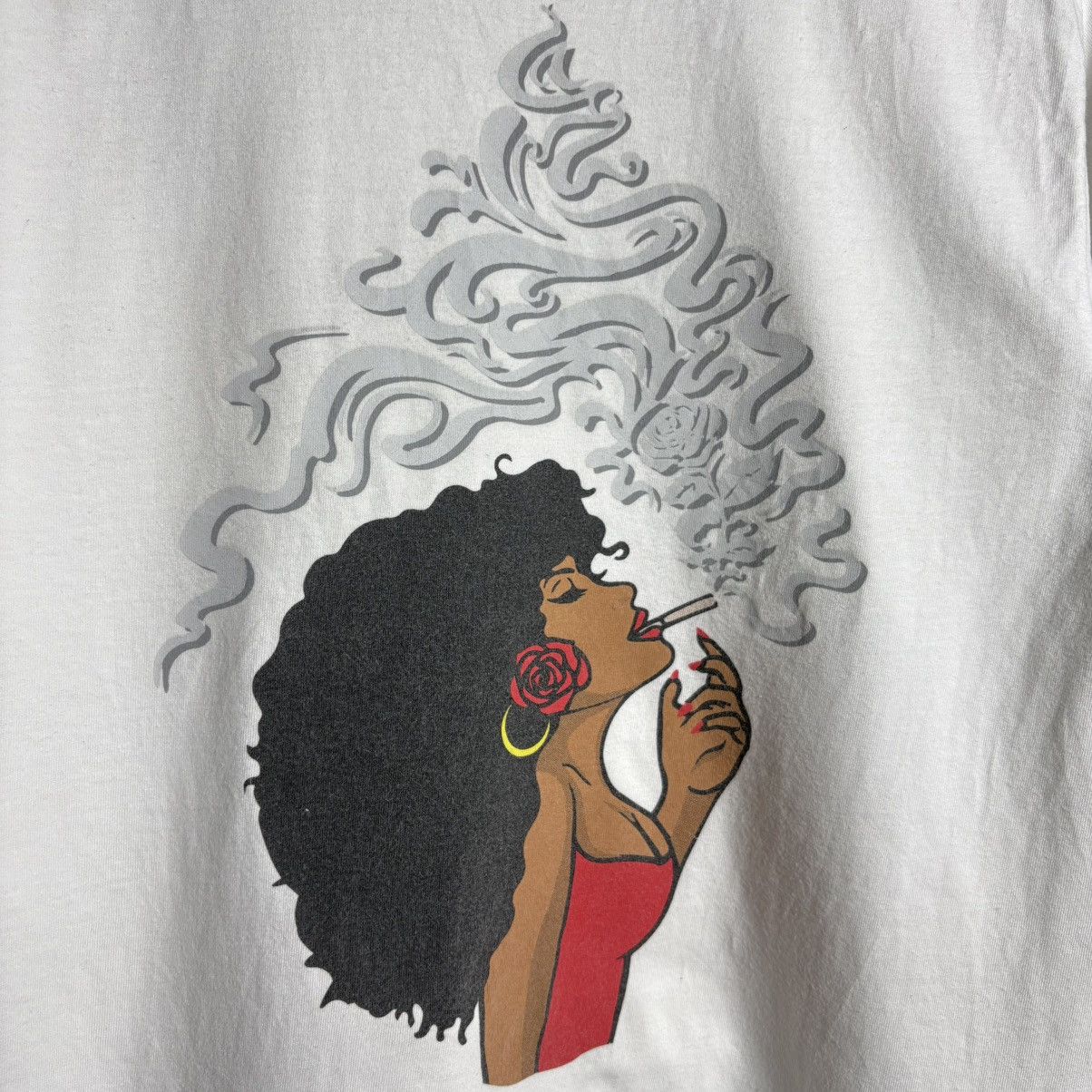 Vintage Rollin Rosa Woman Smoking T-Shirt Size US M / EU 48-50 / 2 - 3 Thumbnail