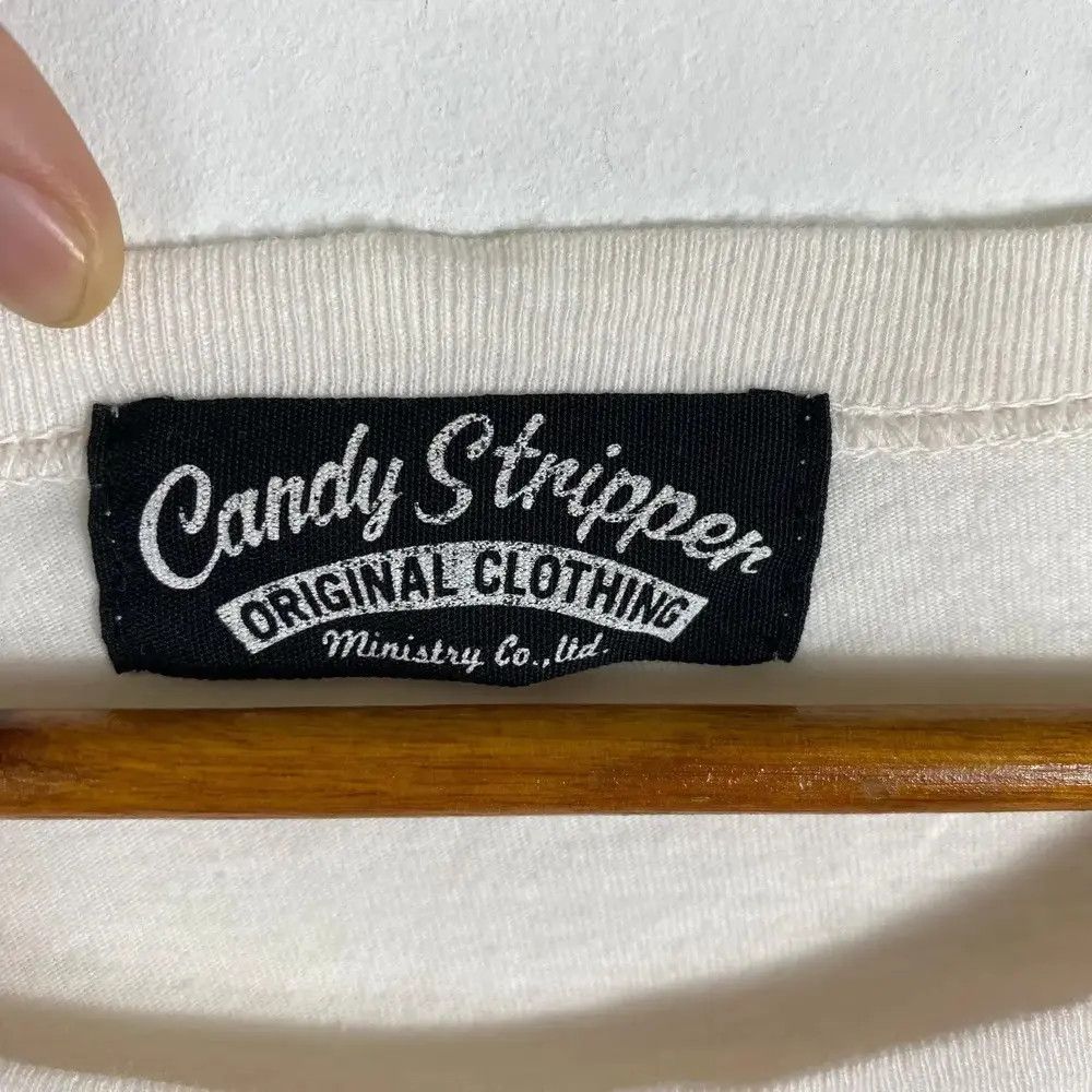If Six Was Nine CANDY STRIPPER Lurking In Dark Glare Made In Japan Tee Shirt Size XL / US 12-14 / IT 48-50 - 6 Thumbnail
