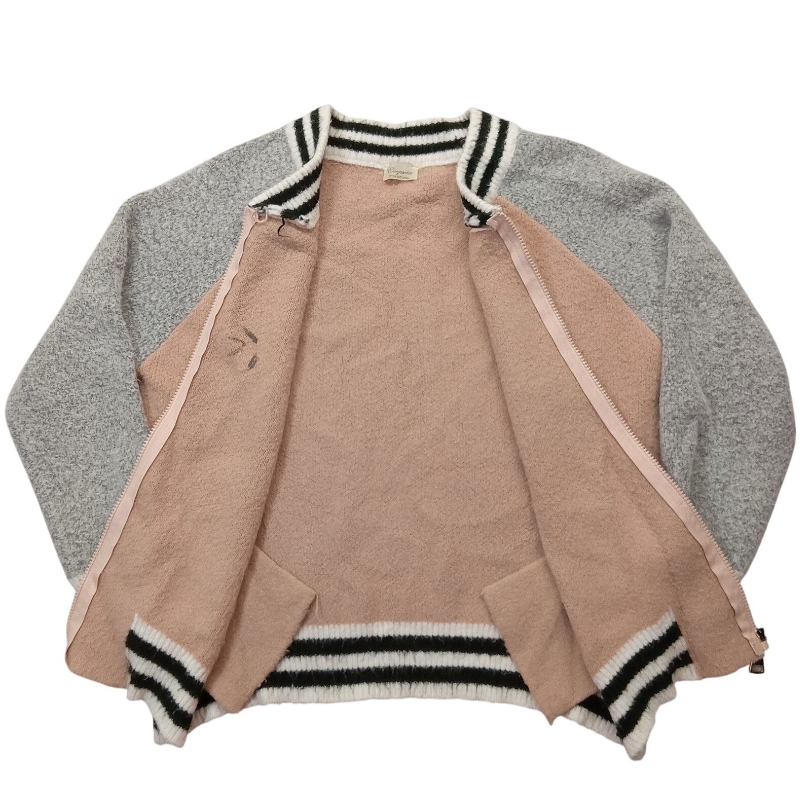 & Other Stories Coqueta Sweater M Women's Long Sleeve Full Zip Tight Knit Size M / US 6-8 / IT 42-44 - 3 Thumbnail