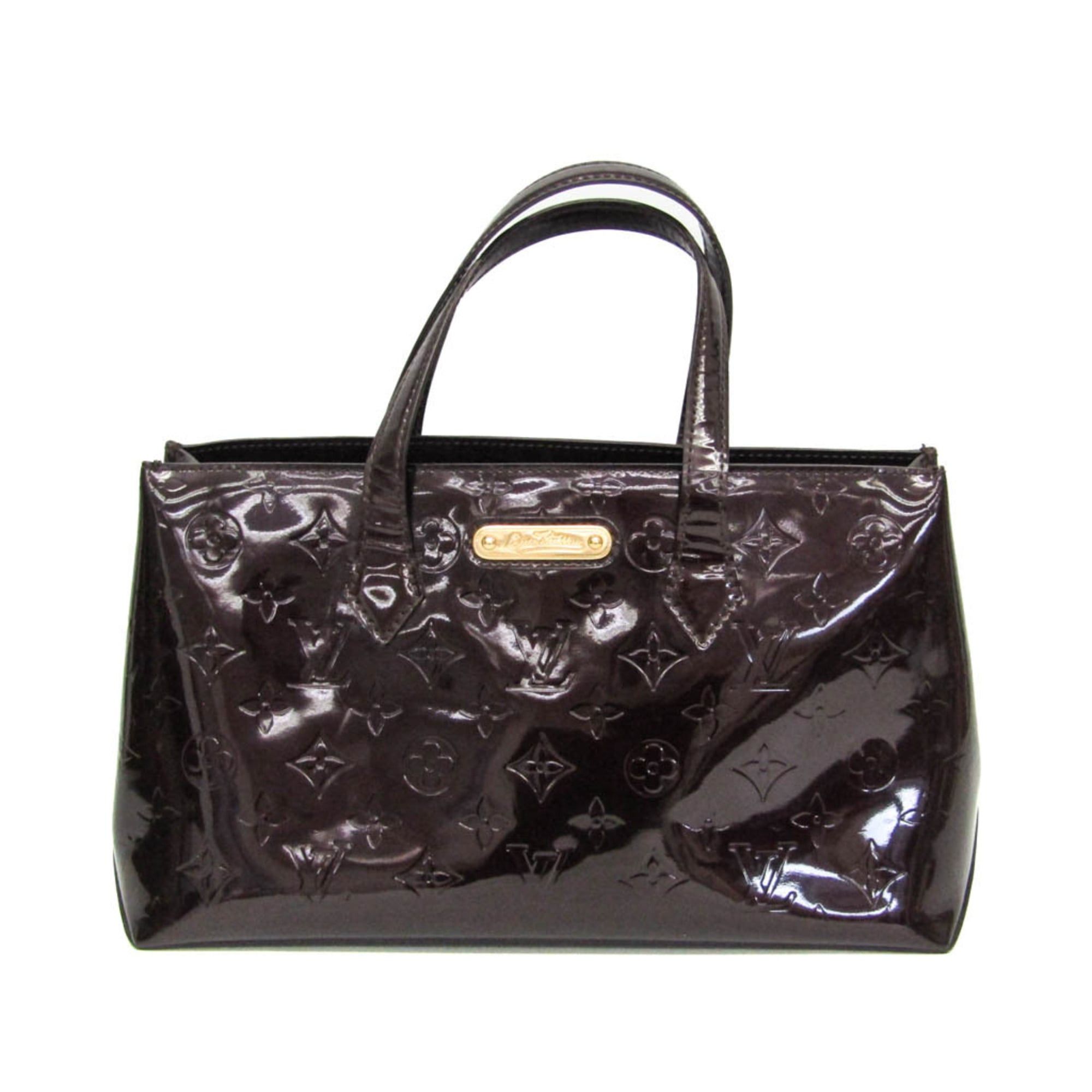 Louis Vuitton Louis Vuitton Monogram Vernis Wilshire PM M93641 Women's Handbag Amarante Size ONE SIZE - 1 Thumbnail