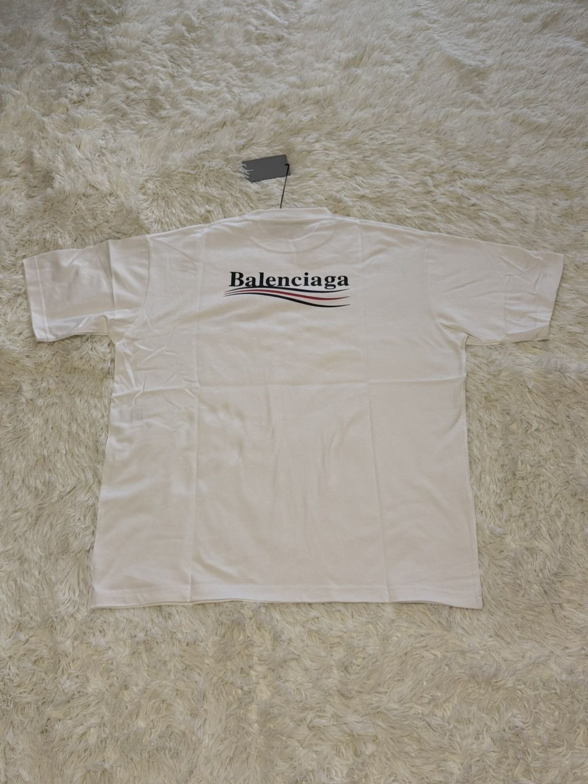 Balenciaga Balenciaga white t shirt Size US S / EU 44-46 / 1 - 3 Thumbnail