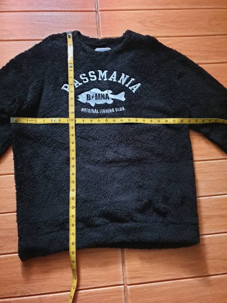 Japanese Brand Bassmania fishing club fleece Sweater Size US L / EU 52-54 / 3 - 7 Thumbnail