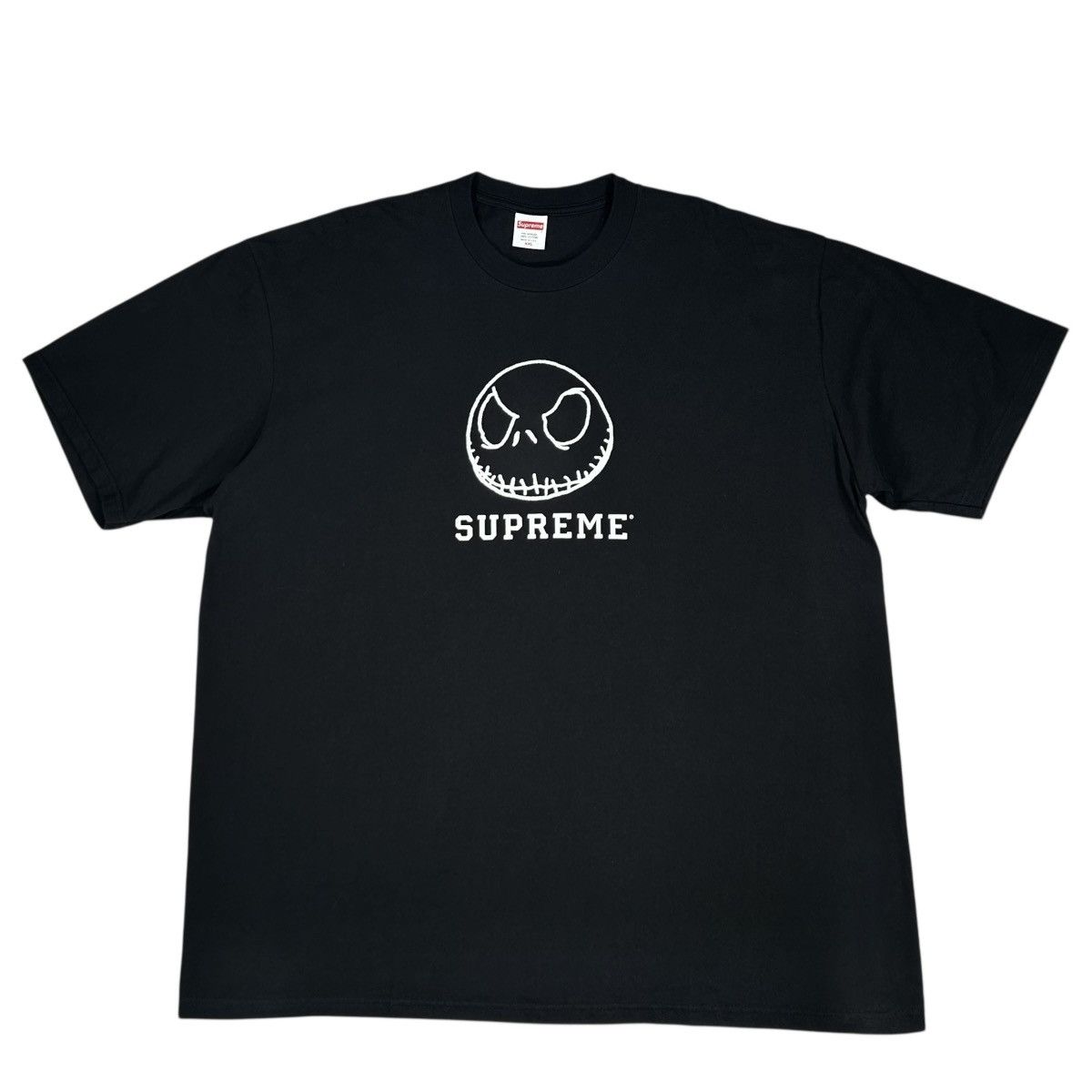 Supreme Supreme FW23 Black Skeleton Nightmare Before Christmas Shirt Size US XXL / EU 58 / 5 - 1 Thumbnail