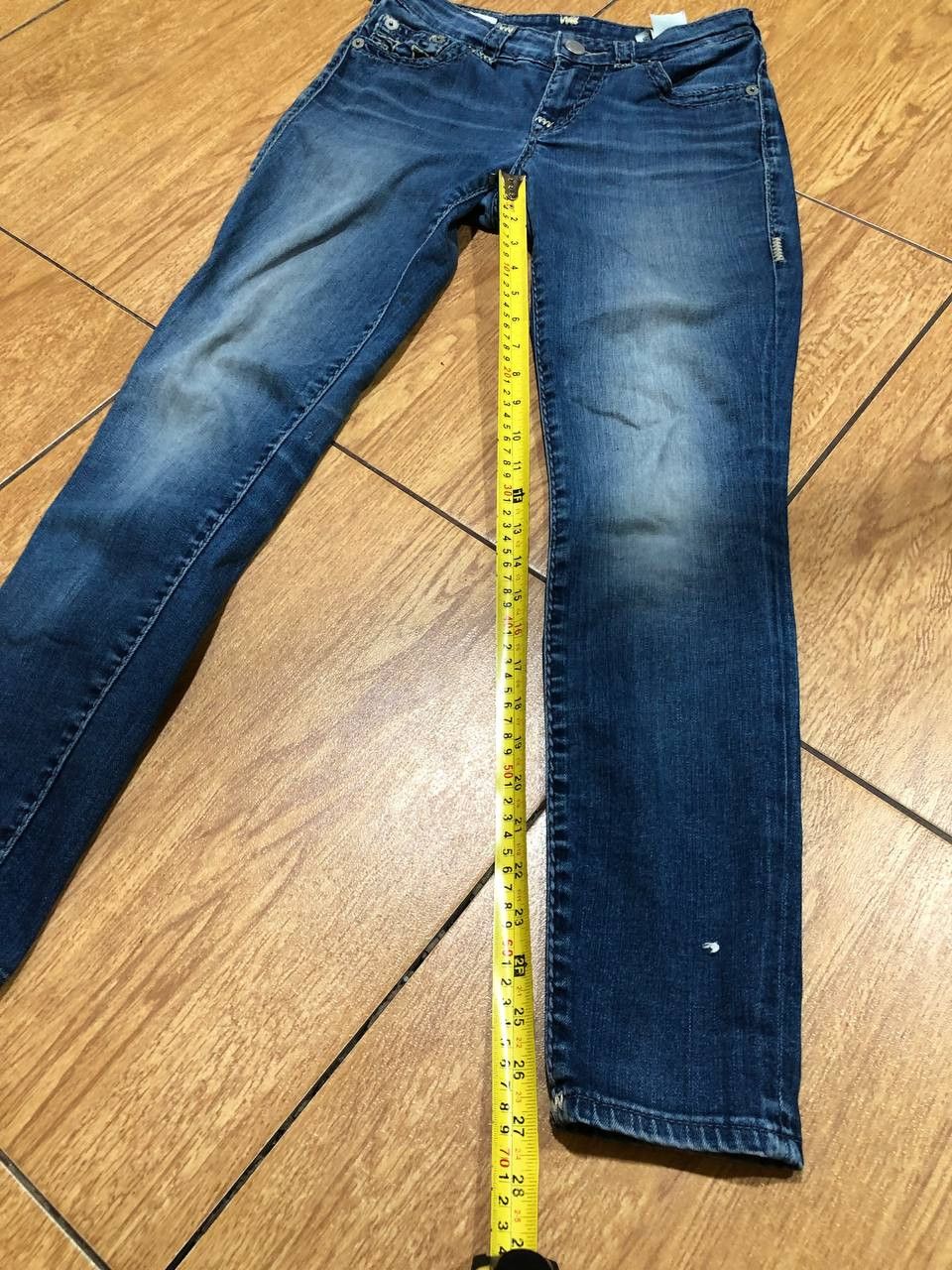 True Religion Vintage True Religion Mid Rise Skinny Denim Jeans Size 26 Size 26" / US 2 / IT 38 - 13 Thumbnail