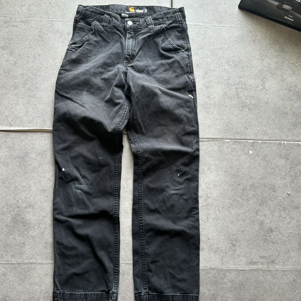 Carhartt Black carhartt carpenter relaxed fit pants Size US 30 / EU 46 - 10 Thumbnail