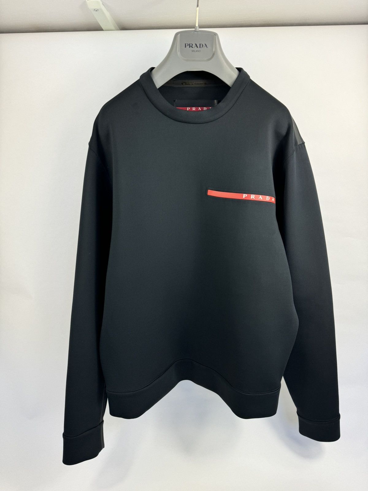 TAPED DOUBLE SIDED JERSEY JUMPER