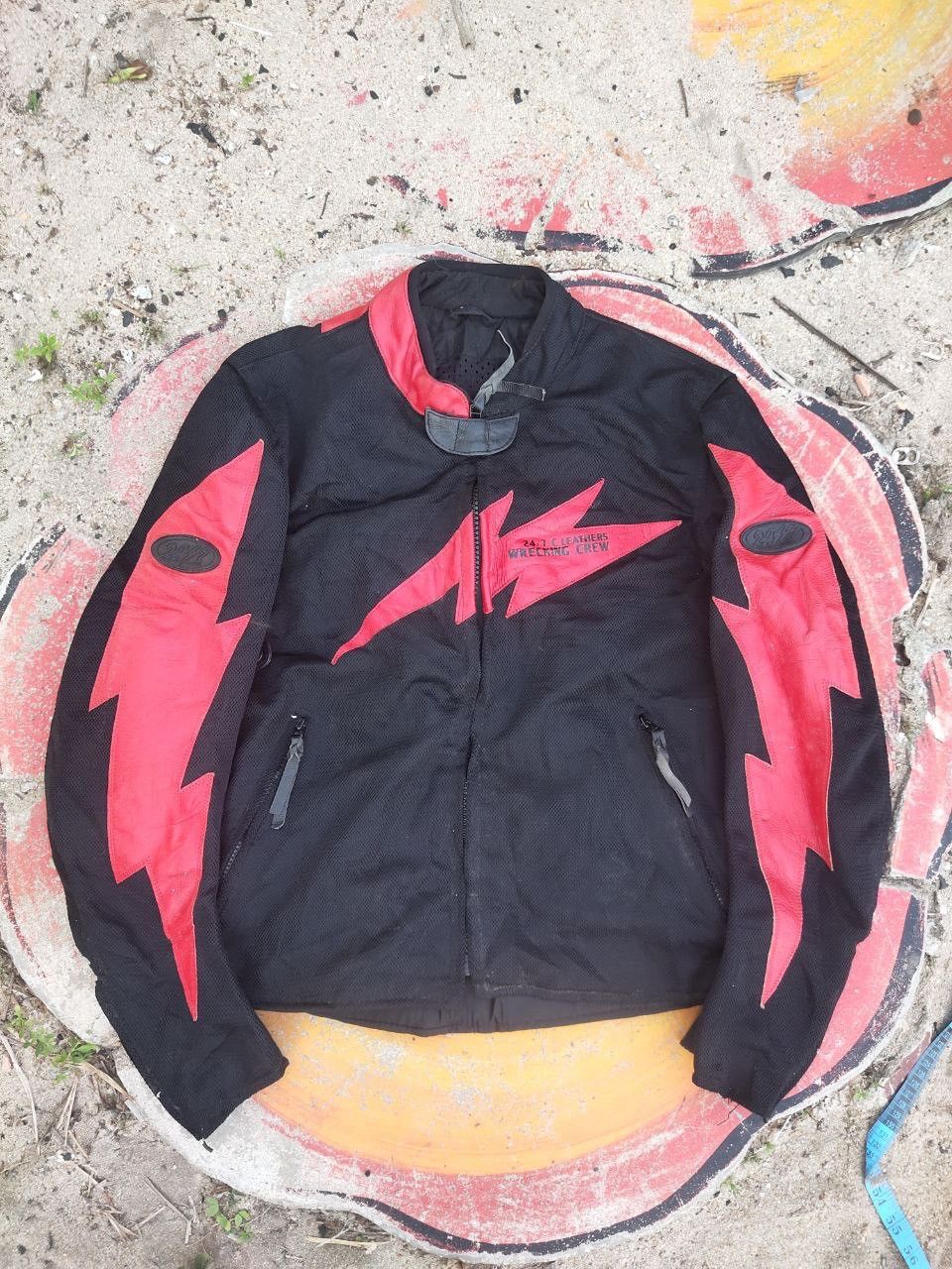 Vintage VINTAGE MOTORCYCLE LEATHER JACKET Size US M / EU 48-50 / 2 - 1 Thumbnail