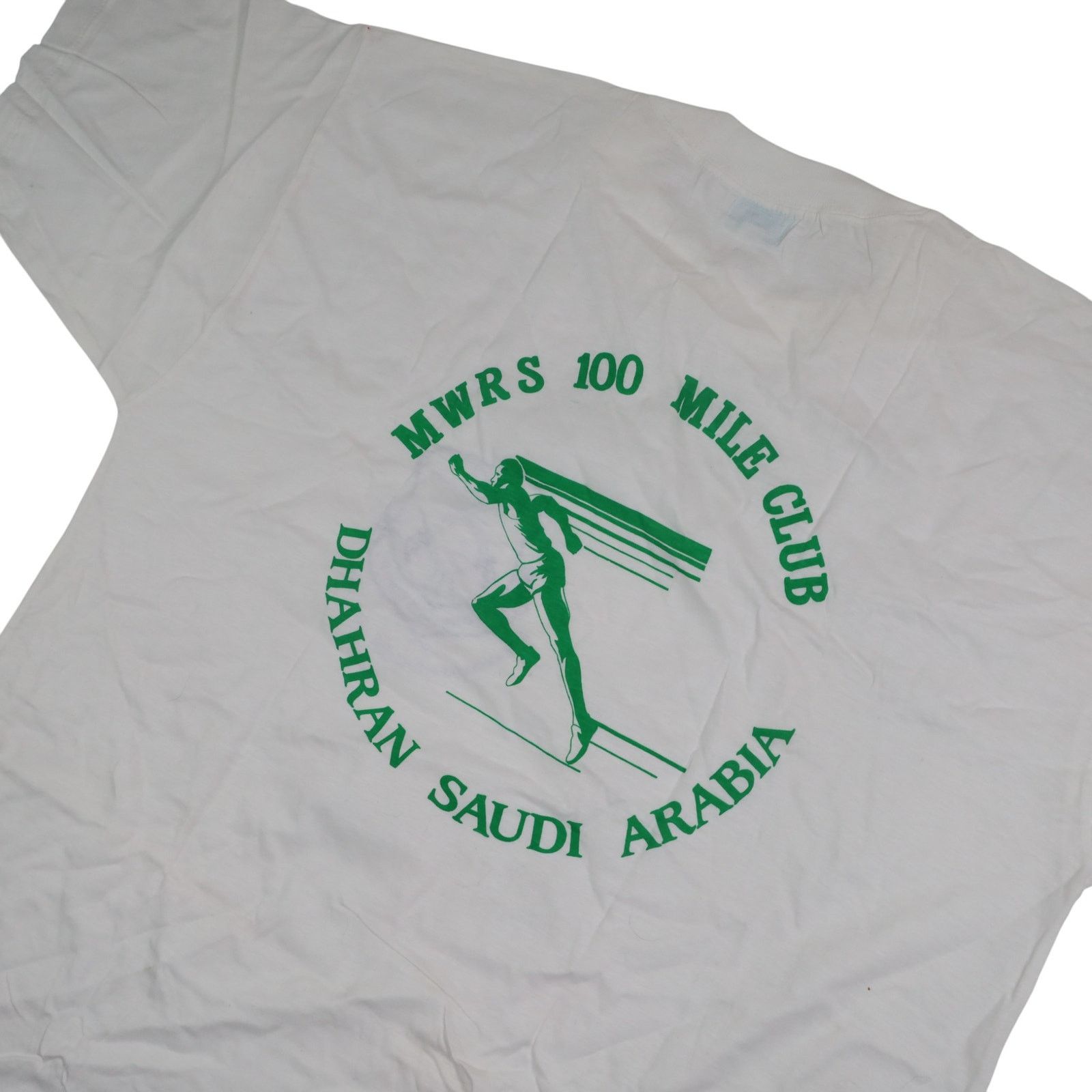 Vintage VTG 90s 4404th Composite Wing Saudi Arabia 100 Mile Club T Size US L / EU 52-54 / 3 - 11 Thumbnail