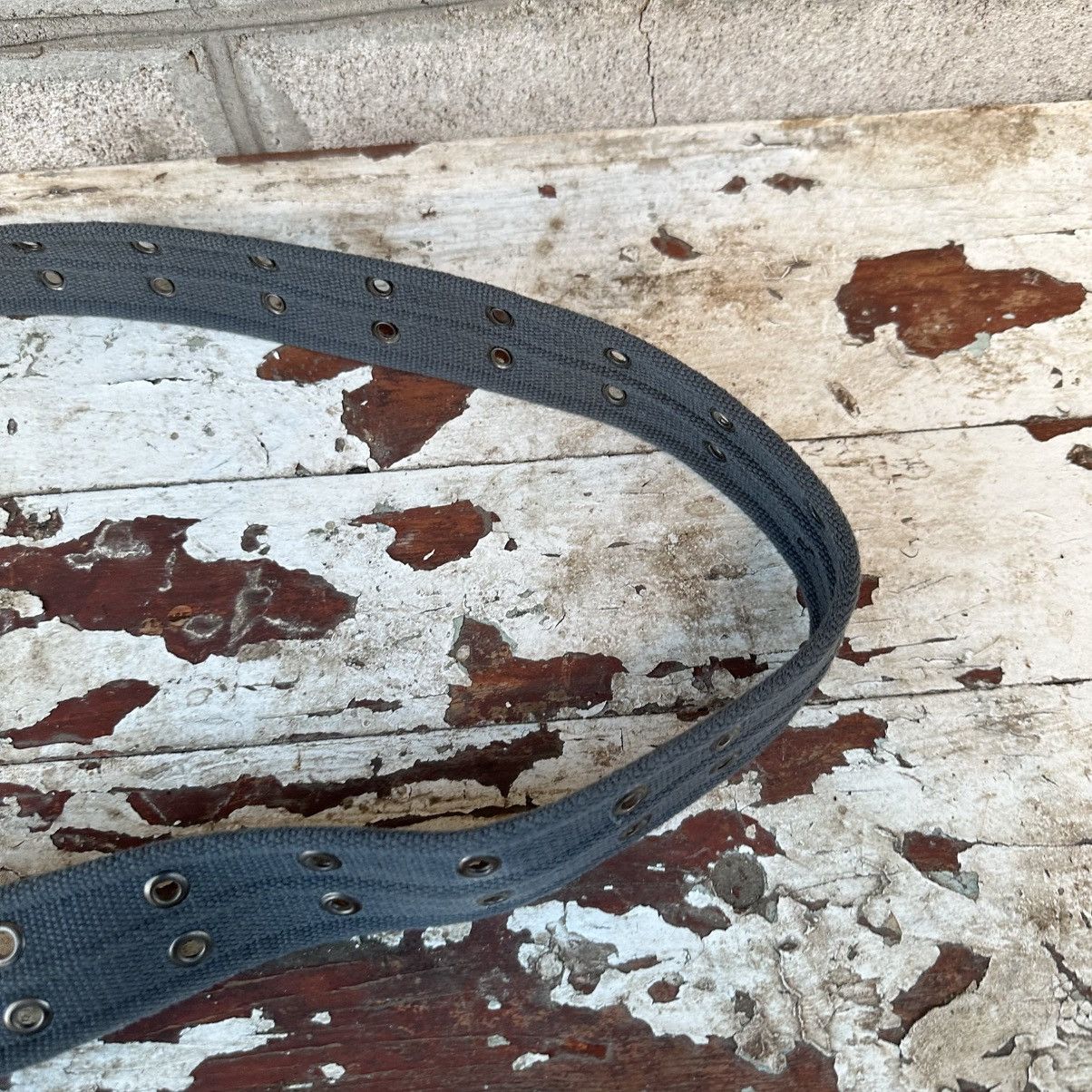 POST ARCHIVE FACTION (PAF) Vinatge Japan Knit Belt W32xL34 Grunge Staff Pick Avantgarde Size ONE SIZE - 4 Thumbnail