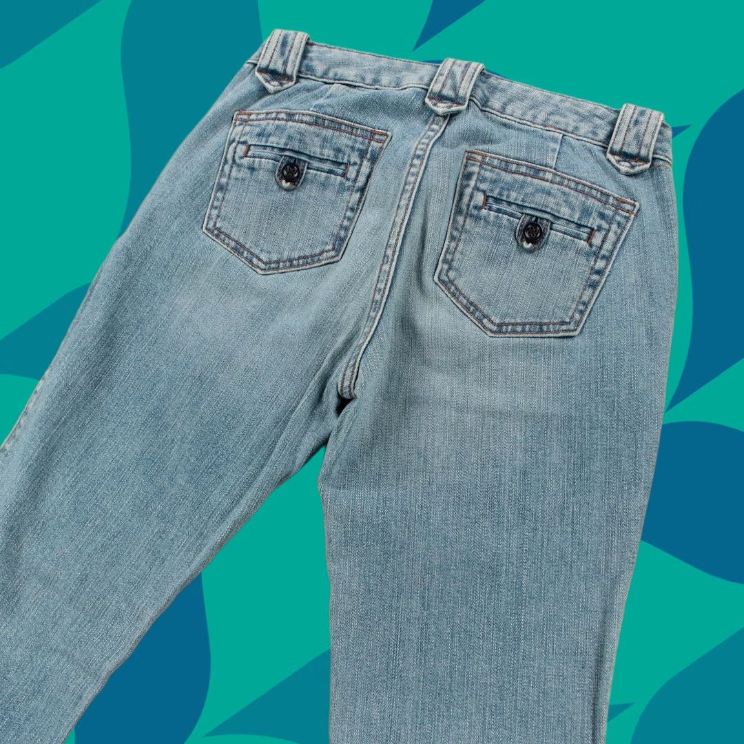 Gap VINTAGE GAP lowrise bootcut jeans REGULAR 1R 1 sz Women Blue 90s 00s y2k Bootcut Jeans Womens Size 25" / US 0 / IT 36 - 1 Thumbnail