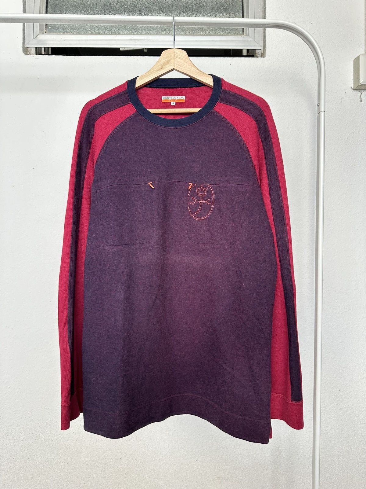 Iceberg × Jean Charles De Castelbajac 2000's Castlebajac Sport two tone sweater Size US L / EU 52-54 / 3 - 6 Thumbnail