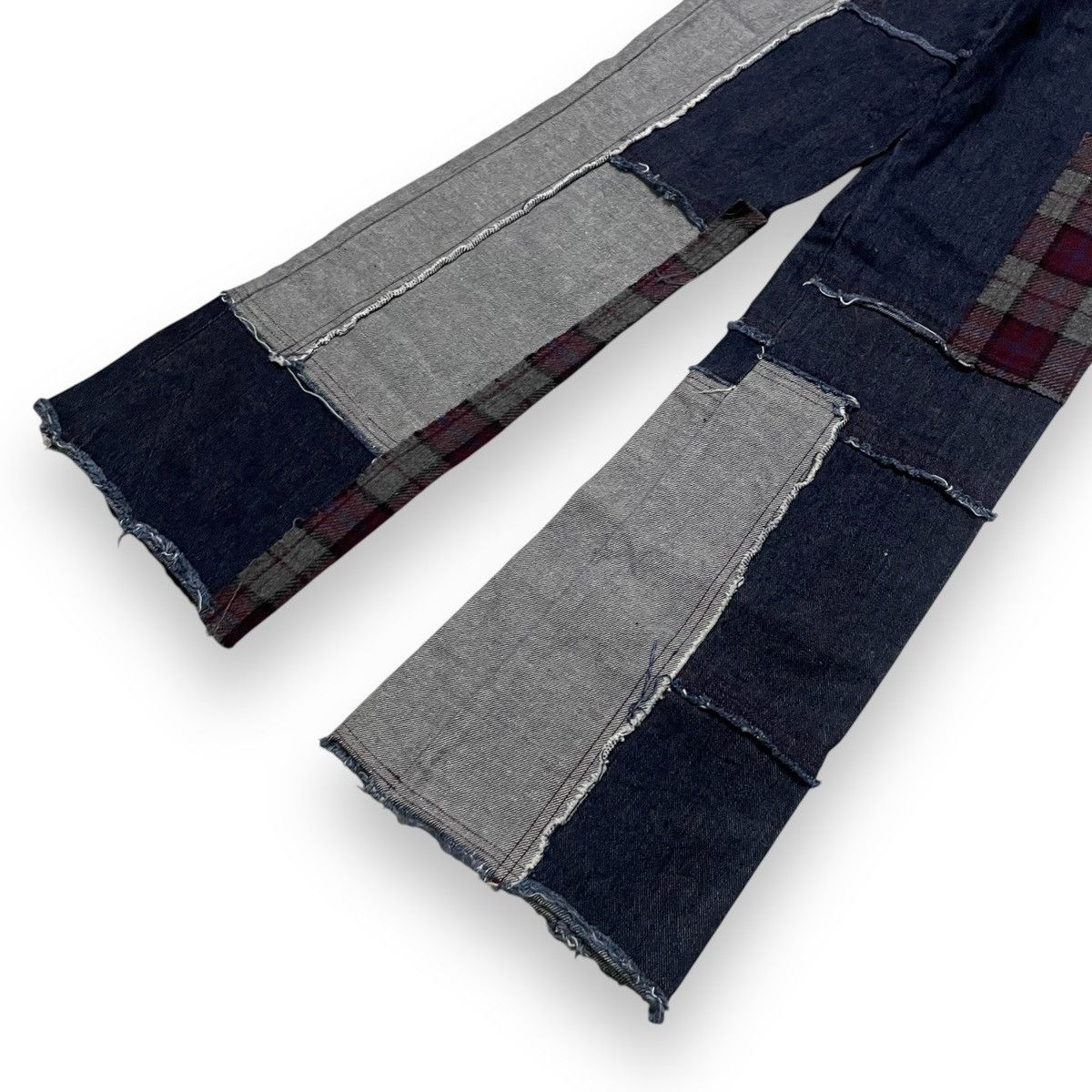Japanese Brand ORIGINAL FLARE PATCHWORK SHINJI ABE BETTY (30×40) Size US 30 / EU 46 - 12 Thumbnail