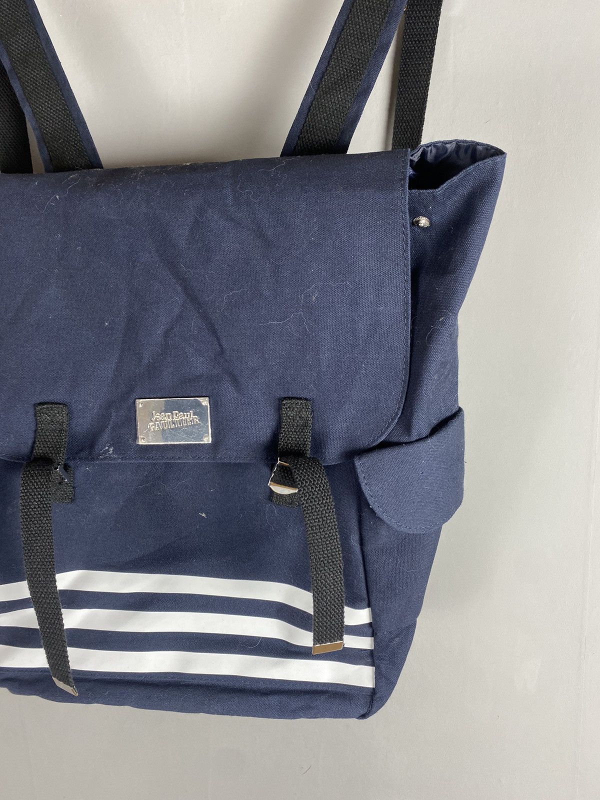 Jean Paul Gaultier Jean Paul Gaultier JPG unisex backpack vintage blue Size ONE SIZE - 3 Thumbnail