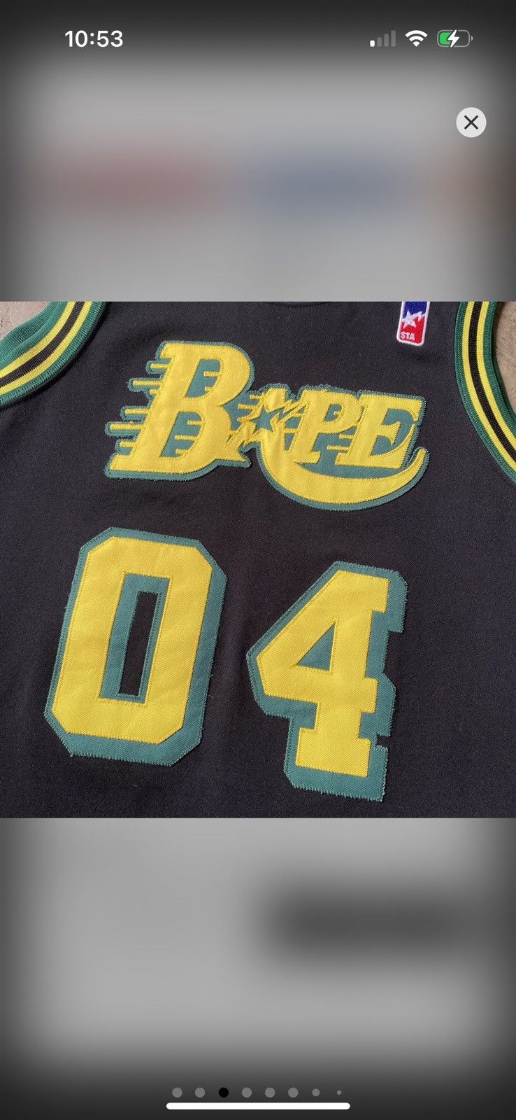 Bape × Nigo Bape - OG - Sta 04 Jersey Nigo Era Size US M / EU 48-50 / 2 - 3 Thumbnail