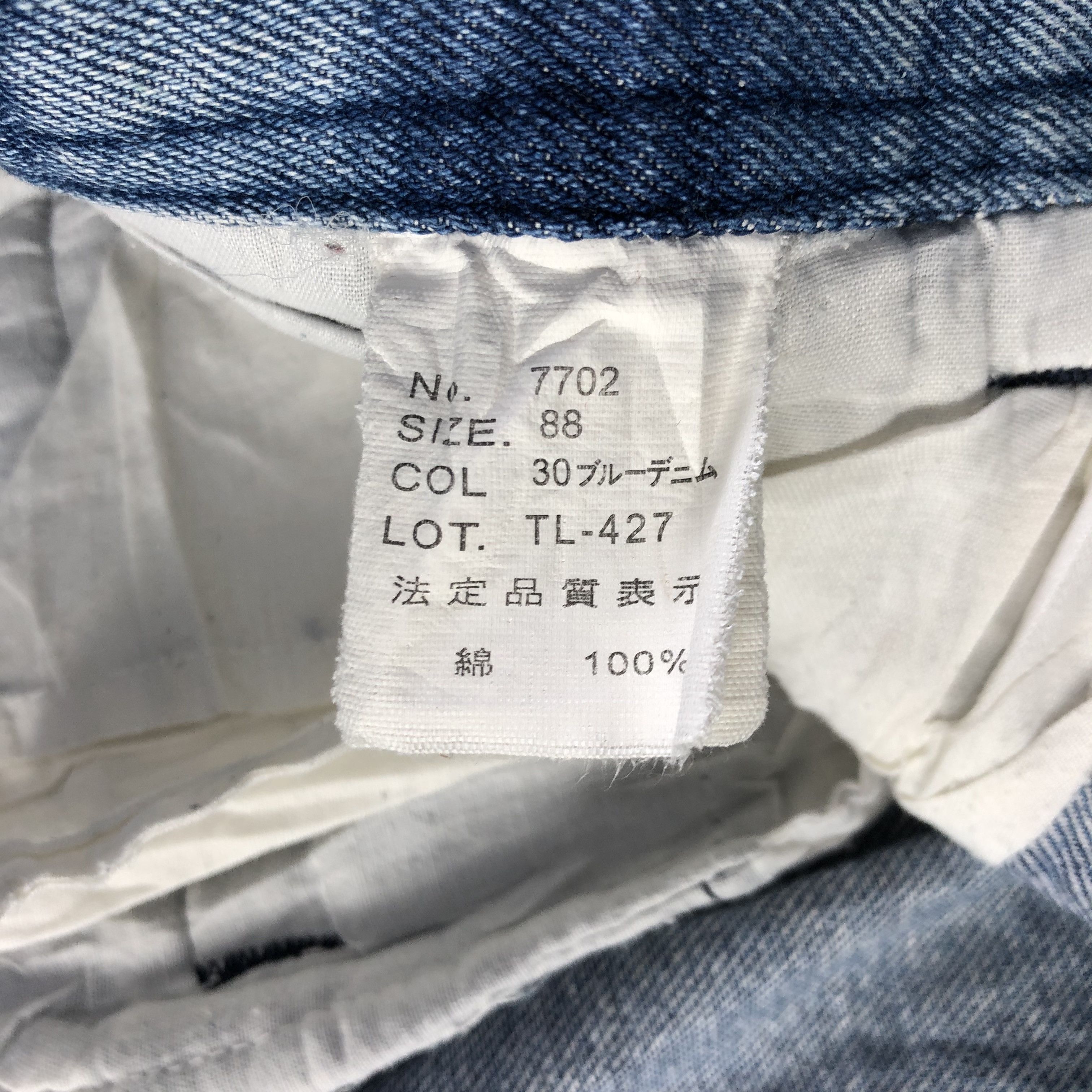Vintage Vintage Blue Wash Even River Jeans-J3903 Size US 34 / EU 50 - 8 Thumbnail