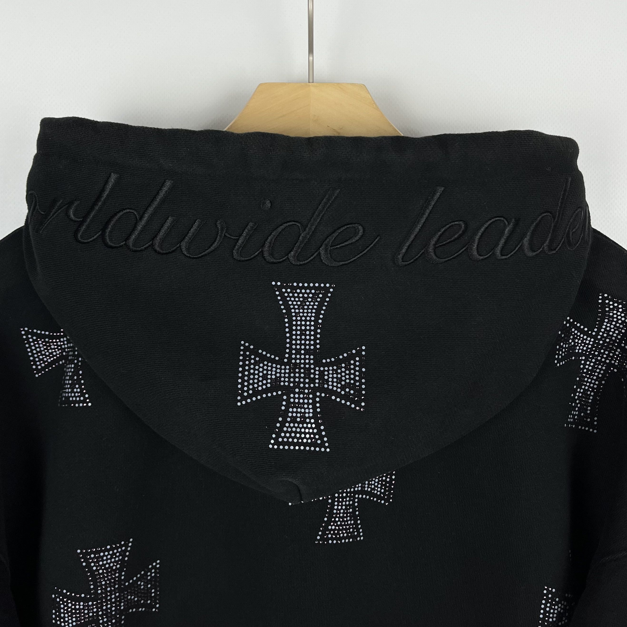 Unknown London Unknown London Saint Row Cross Full Zip Hoodie Size US S / EU 44-46 / 1 - 22 Thumbnail