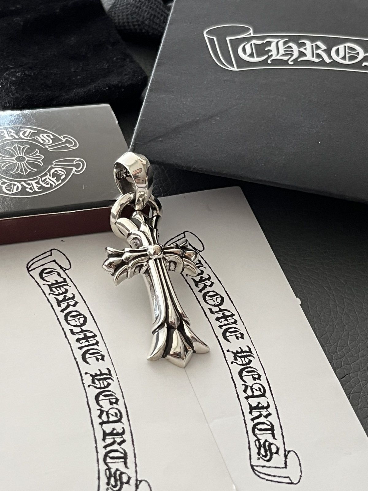 Chrome Hearts ♰ Chrome Hearts ♰ XL Cross Pendant Charm Extremely Rare NEW Size ONE SIZE - 23 Thumbnail