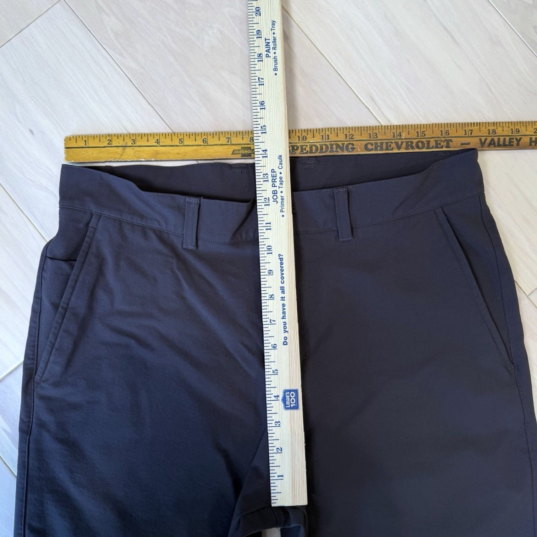 Lululemon Lululemon Heavy Twill Trouser Pants 34 Brown Athletic Straight Mens Tight Tapered Khakis Size US 34 / EU 50 - 6 Thumbnail