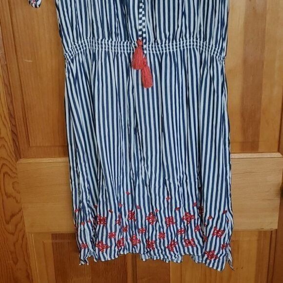 Tommy Hilfiger Tommy Hilfiger Sail Away Embroidered Cinched Waist Light Sho Size L / US 10 / IT 46 - 2 Thumbnail