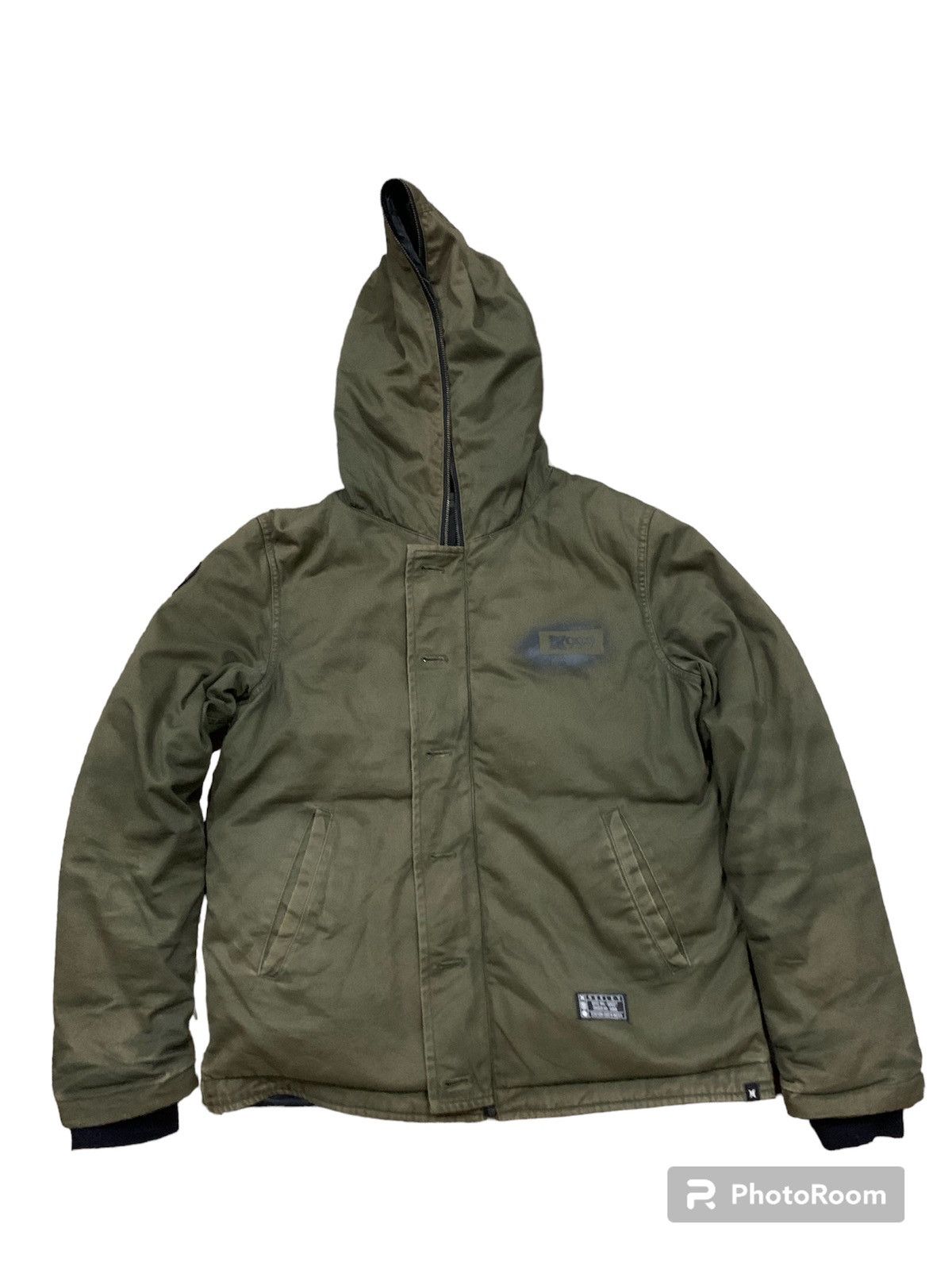 Hurley × Vintage Steal🔥Hurley X999 jacket military style Size US M / EU 48-50 / 2 - 3 Thumbnail