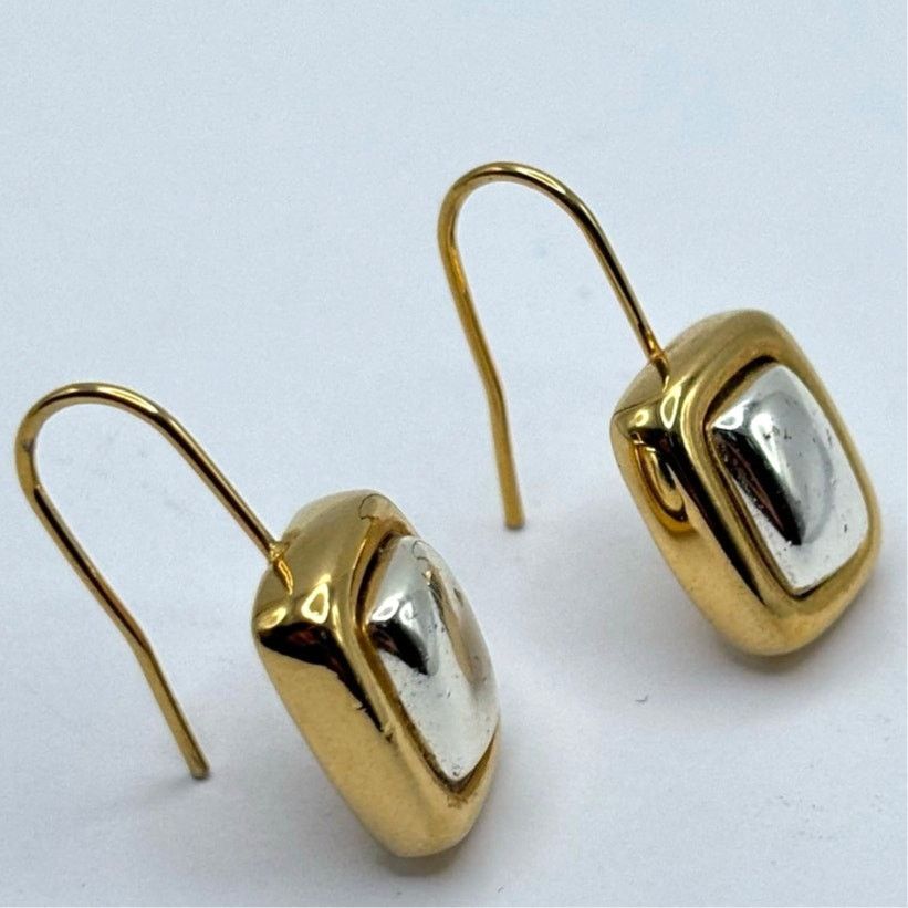 Other Gold & Silver Cube Earrings Size ONE SIZE - 4 Thumbnail