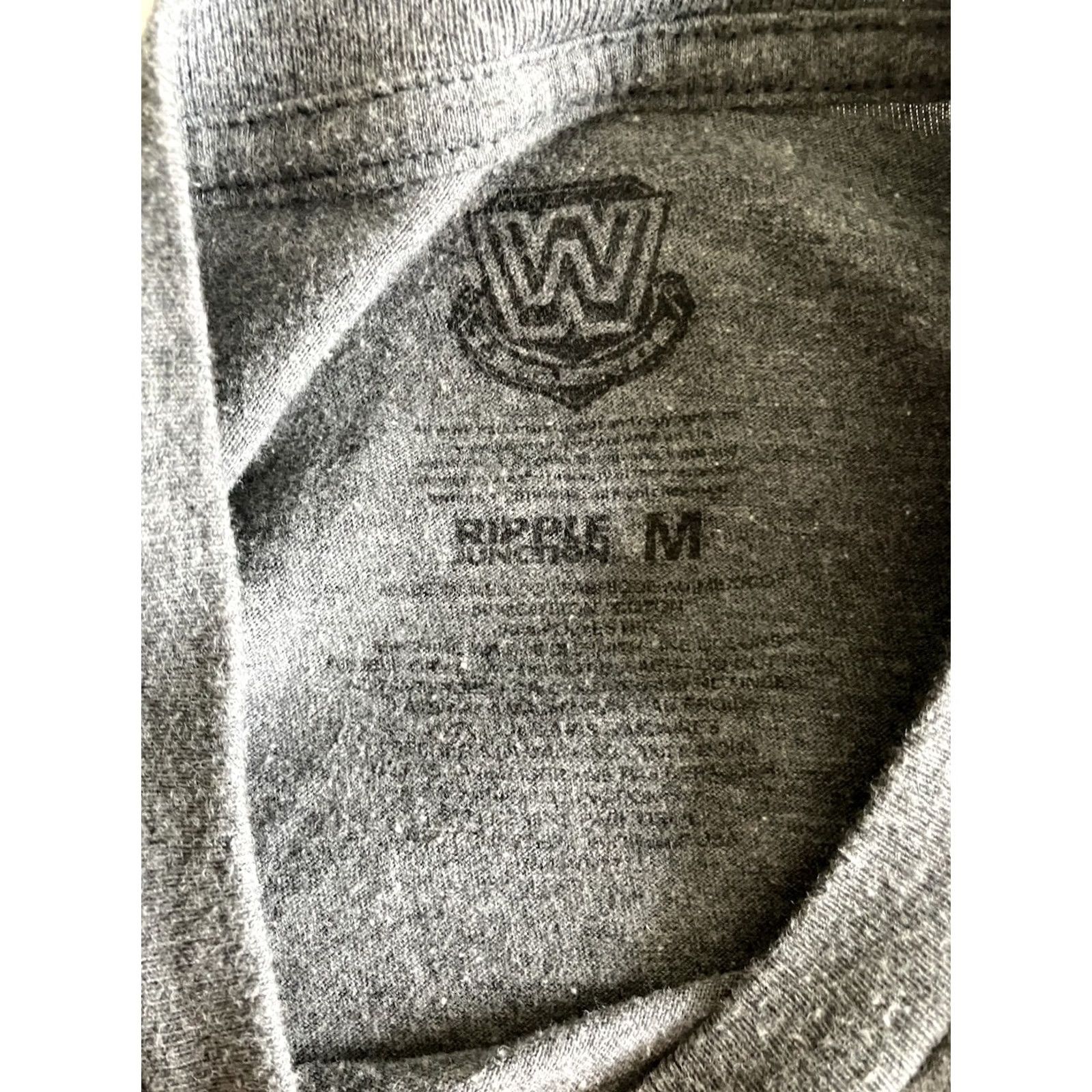 Ripple Junction VINTAGE WWF WWE Ric FLAIR Gray Long Sleeve Graphic T-shirt M Ripple Junction Men Medium Gray Wrestling Graphic Tee Wooooo Size US M / EU 48-50 / 2 - 3 Thumbnail