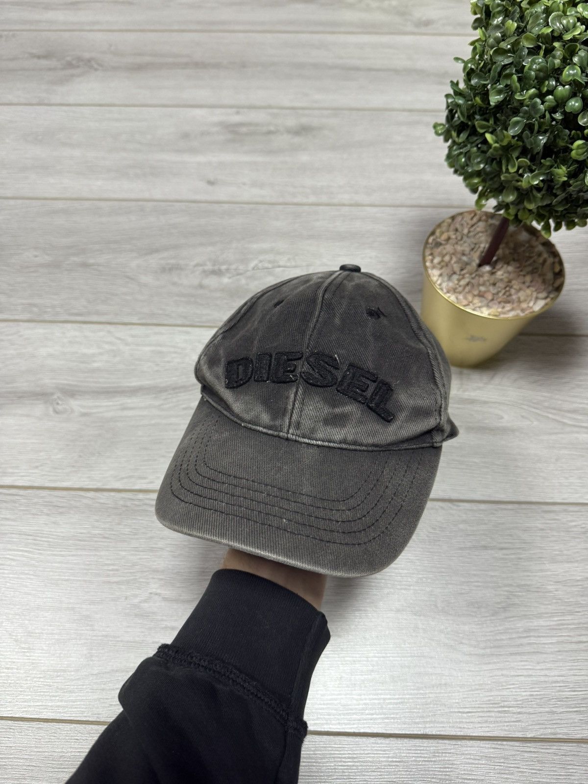 Other Diesel faded spell out big logo avant garde cap vintage Size ONE SIZE - 1 Thumbnail