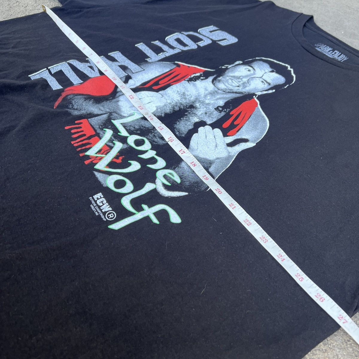 WWE ECW Scott Hall lone wolf Razor Ramon wrestling 3XL Oversized Size US XXL / EU 58 / 5 - 9 Thumbnail