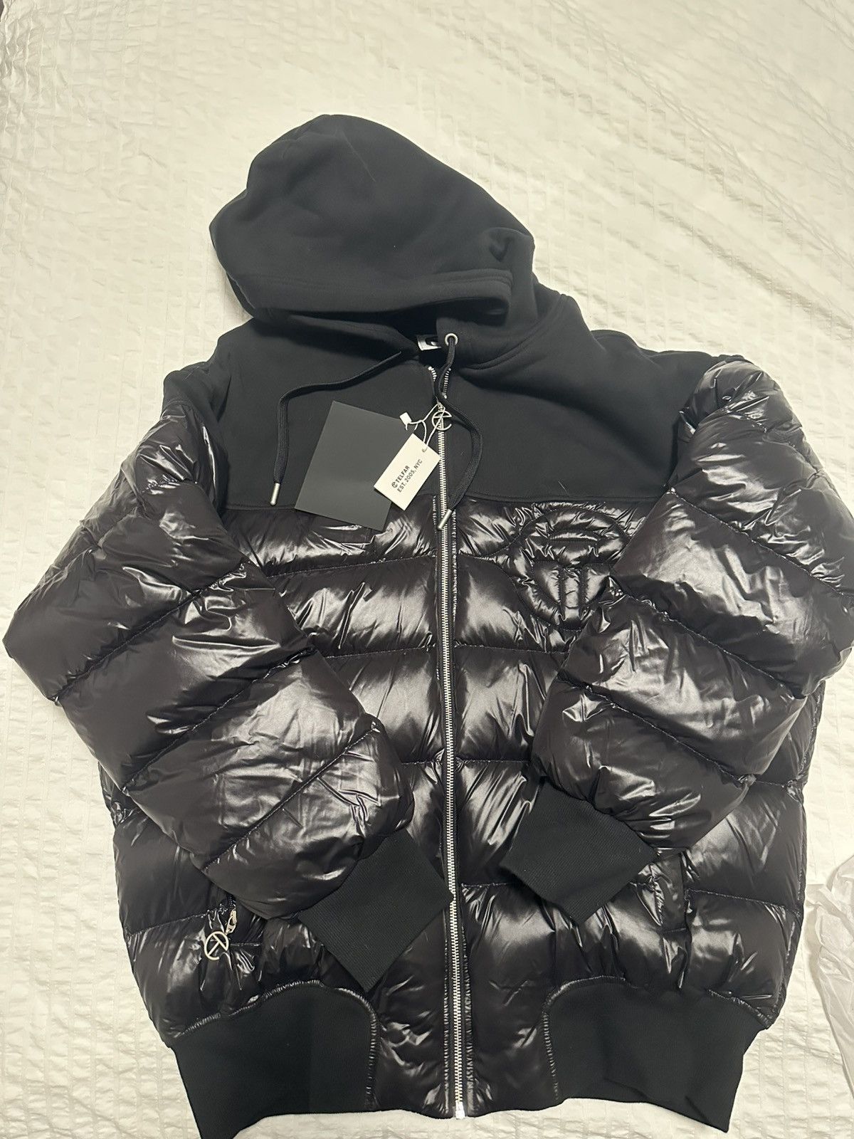 Moose Knuckles × Telfar Telfar X Moose Knuckles Puff Hoodie Black - M/L (Unisex) Size US M / EU 48-50 / 2 - 3 Thumbnail