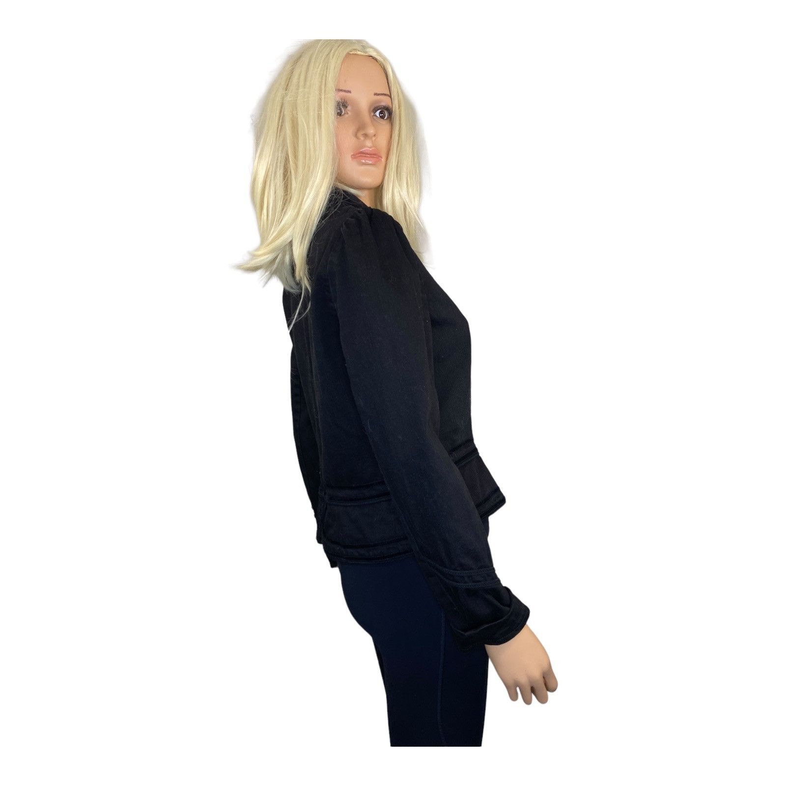 Other Lauren Jeans Fitted Denim Blazer M Ralph Lauren Black Victor Size M / US 6-8 / IT 42-44 - 10 Thumbnail