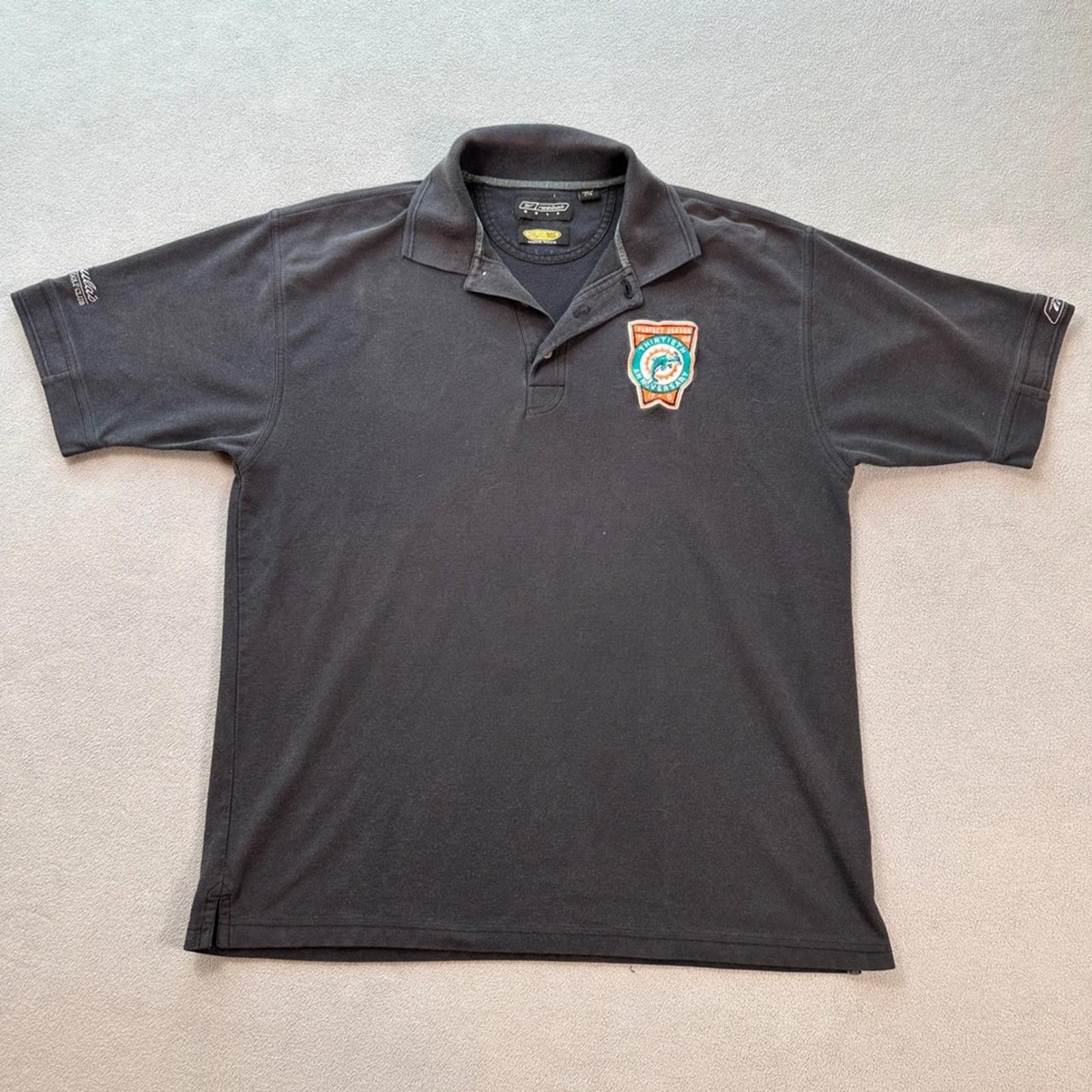 Other Vintage Rare Miami Dolphins Don Shula Golf Polo Reebok L Size US L / EU 52-54 / 3 - 1 Thumbnail