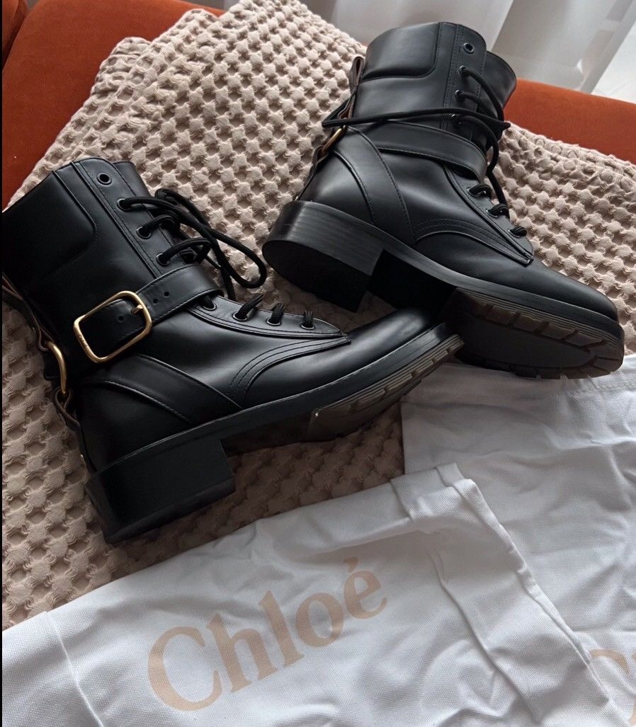 Chloe ⛧°. ⋆༺ Avant Garde Boots ༻⋆. °⛧ Size US 5 / IT 35 - 4 Thumbnail