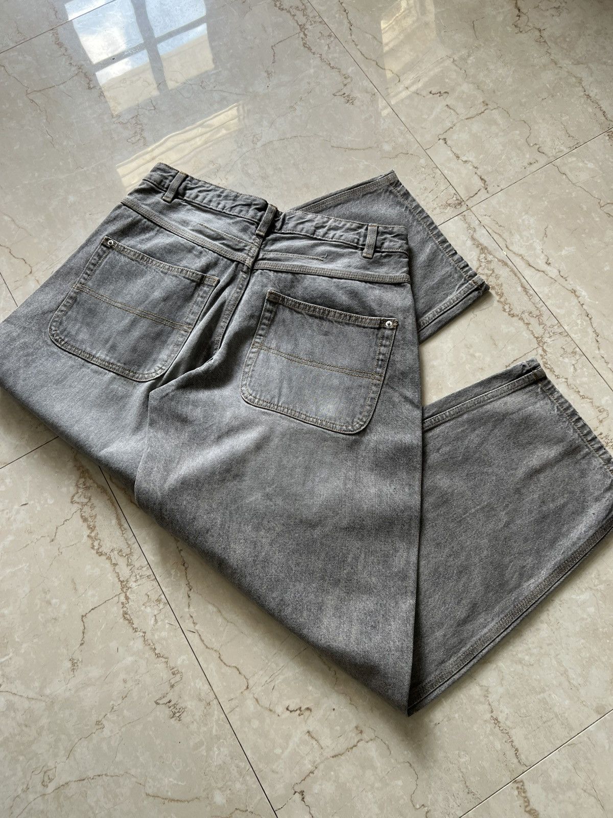 Other Grey Baggy Skater Jeans Size US 30 / EU 46 - 7 Thumbnail