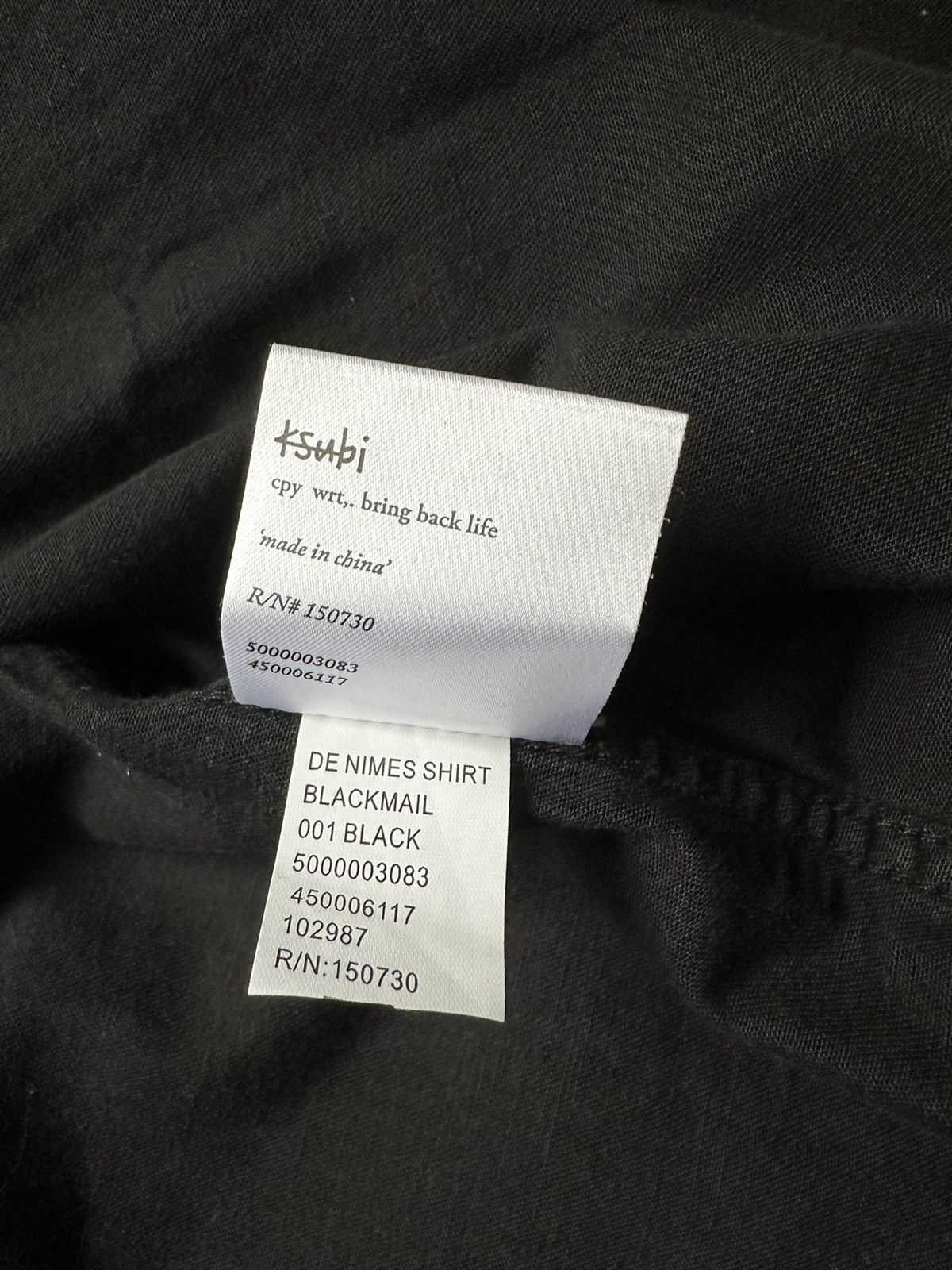 Ksubi Ksubi De Nimes Long Sleeve Shirt Size US M / EU 48-50 / 2 - 5 Thumbnail