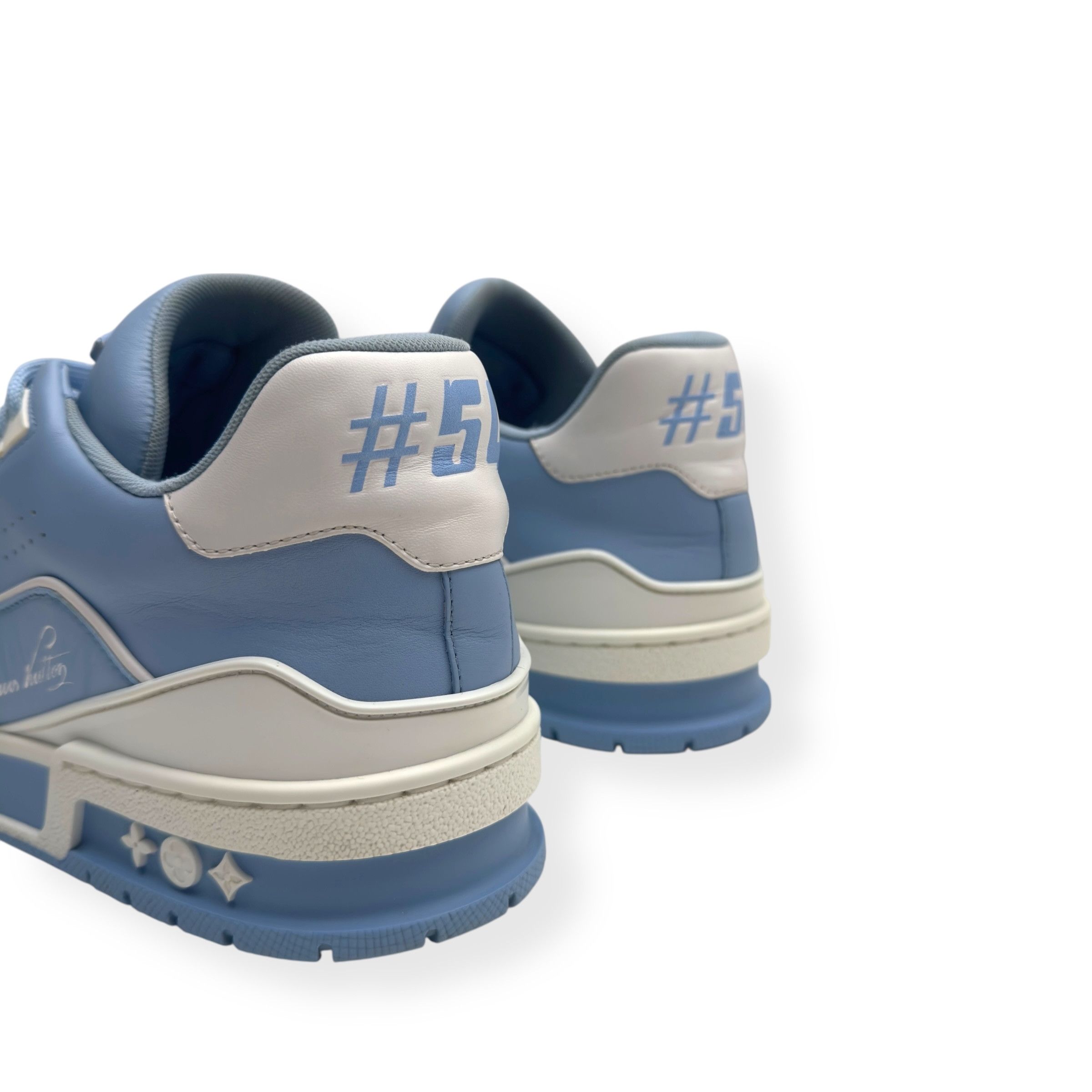 Louis Vuitton LOUIS VUITTON LV TRAINER BABY BLUE / WHITE UK Size US 8 / EU 41 - 9 Thumbnail