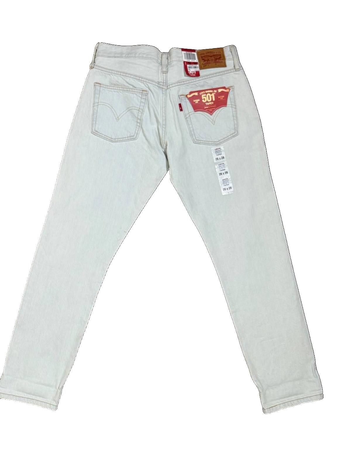 Other Levi’s 501 Women's Distressed Jeans – Light Wash – 26x28 Size 26" / US 2 / IT 38 - 4 Thumbnail