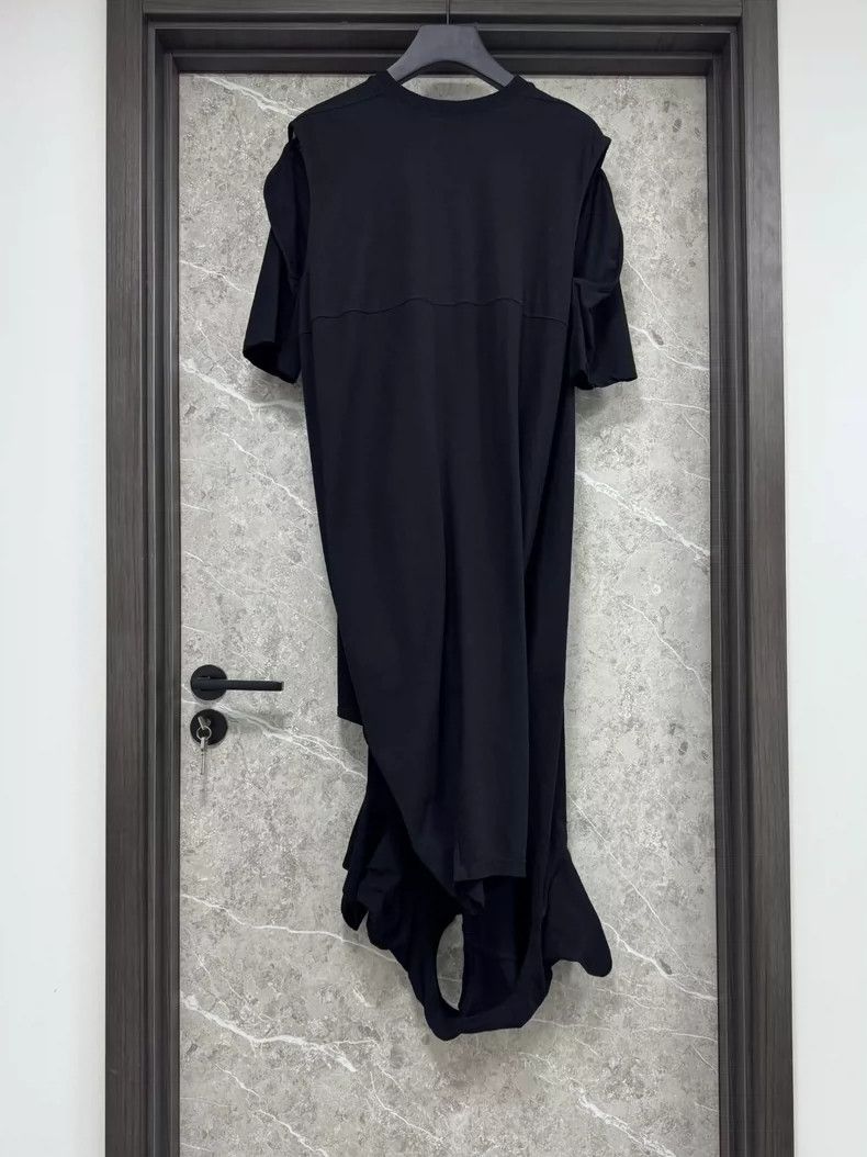 Rick Owens Rick Owens Irregular Short Sleeve T-Shirt- DMC Size US M / EU 48-50 / 2 - 1 Thumbnail