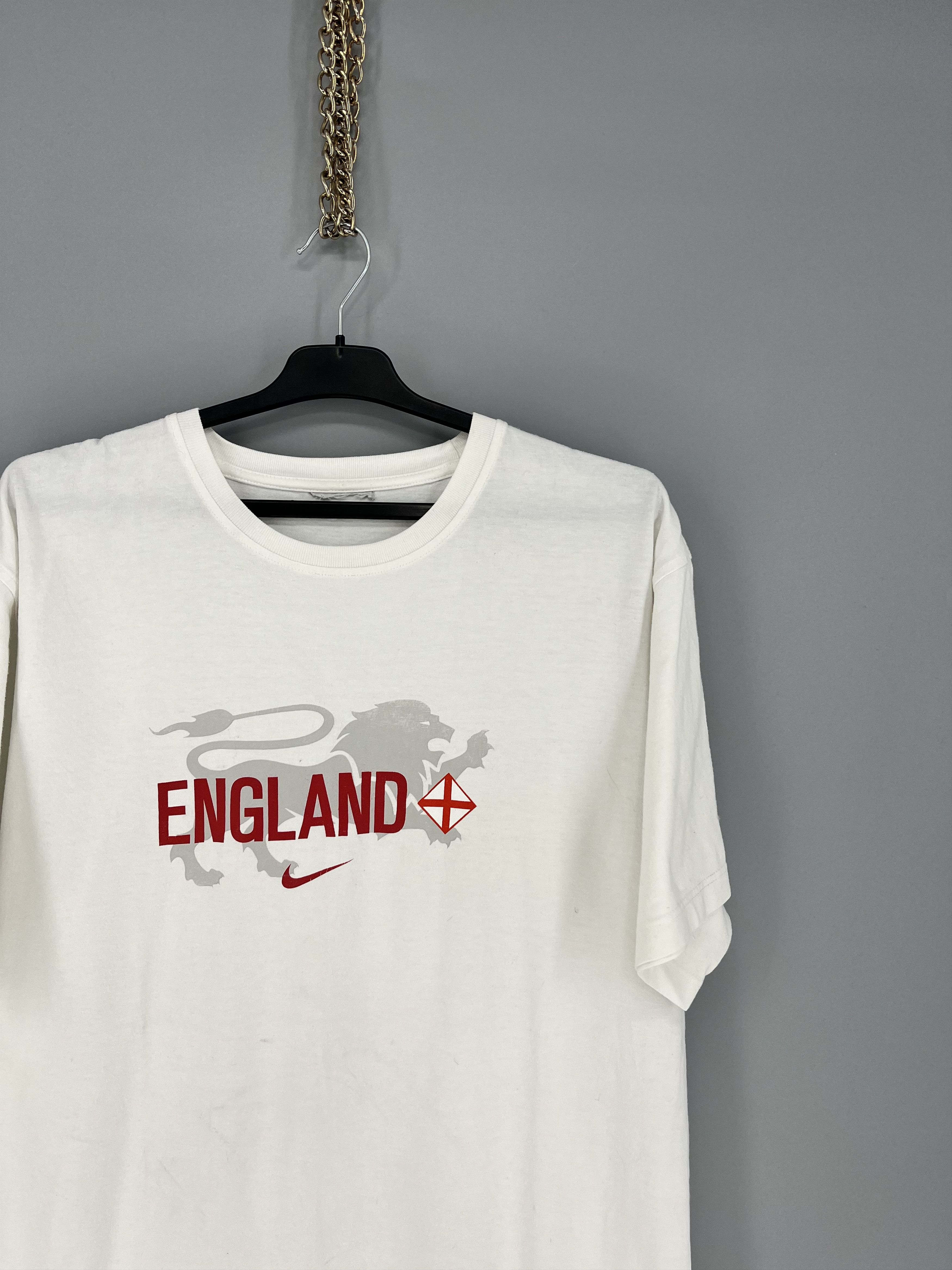 Nike × Vintage Vintage Nike England Rooney football tee Size US XL / EU 56 / 4 - 5 Thumbnail