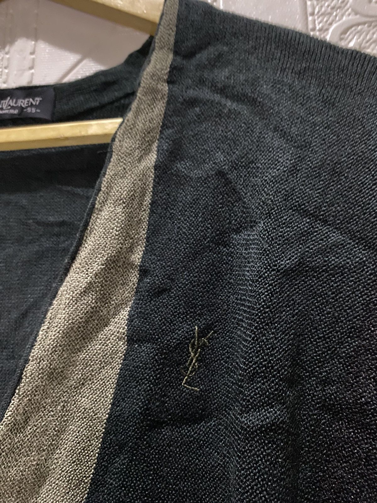 Vintage × Yves Saint Laurent Vintage YvesSaintLaurent Cardigan Size M / US 6-8 / IT 42-44 - 4 Thumbnail