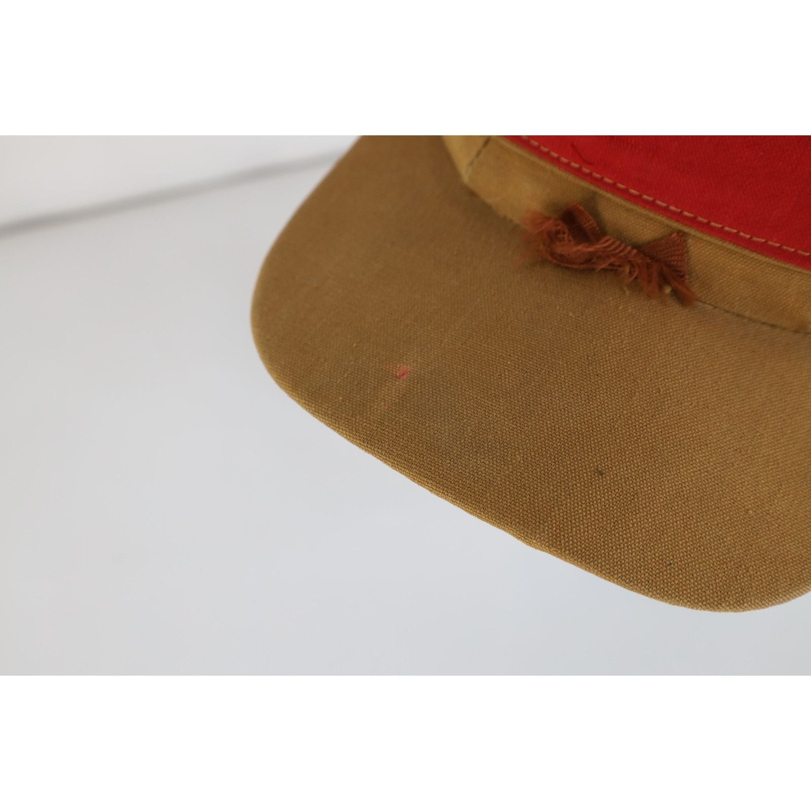 Vintage Vintage 30s 40s Chamois Cloth Lined Canvas Hunting Hat Size ONE SIZE - 6 Thumbnail