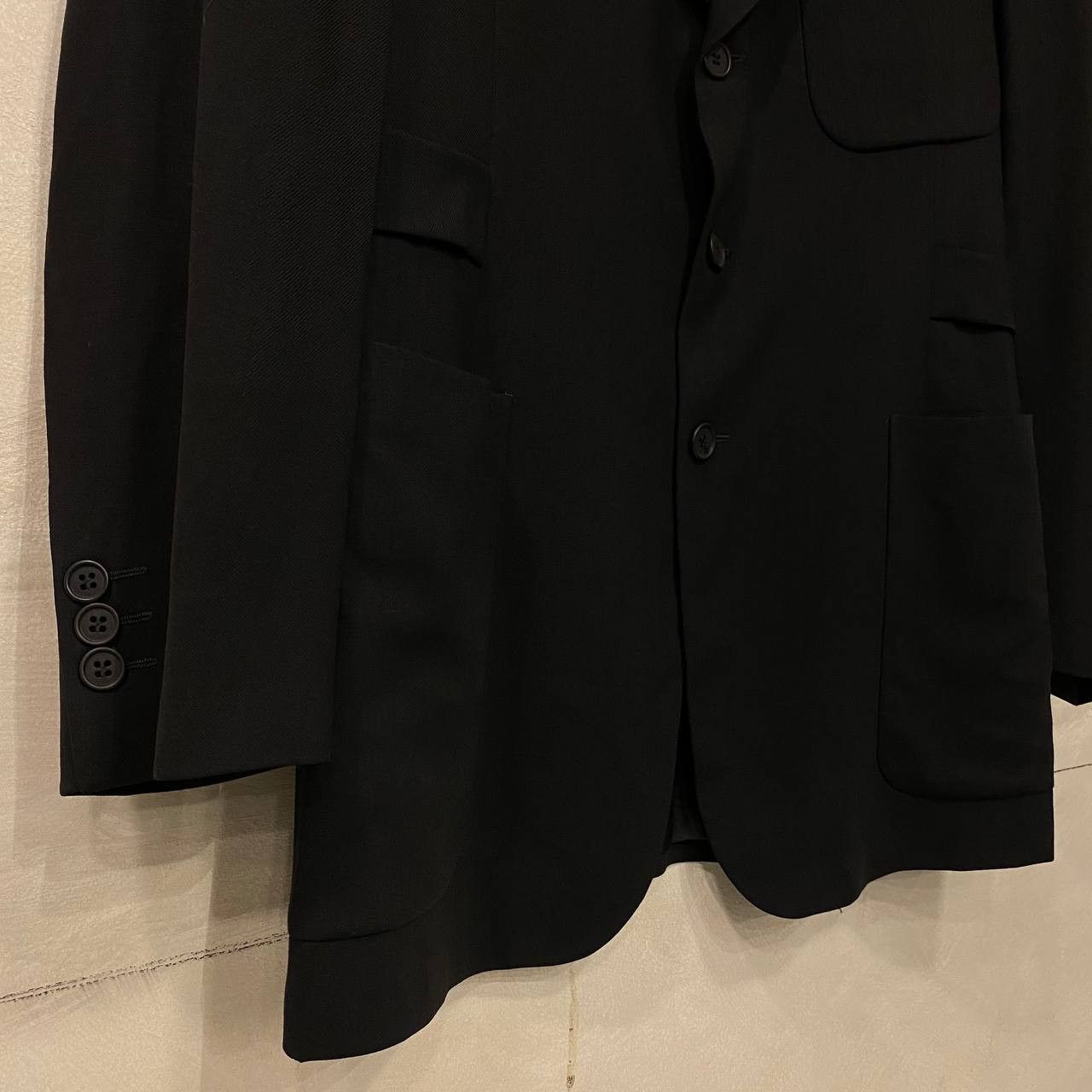 Emporio Armani Emporio Armani - 1990s Technical Wool Blazer Size 50R - 2 Thumbnail