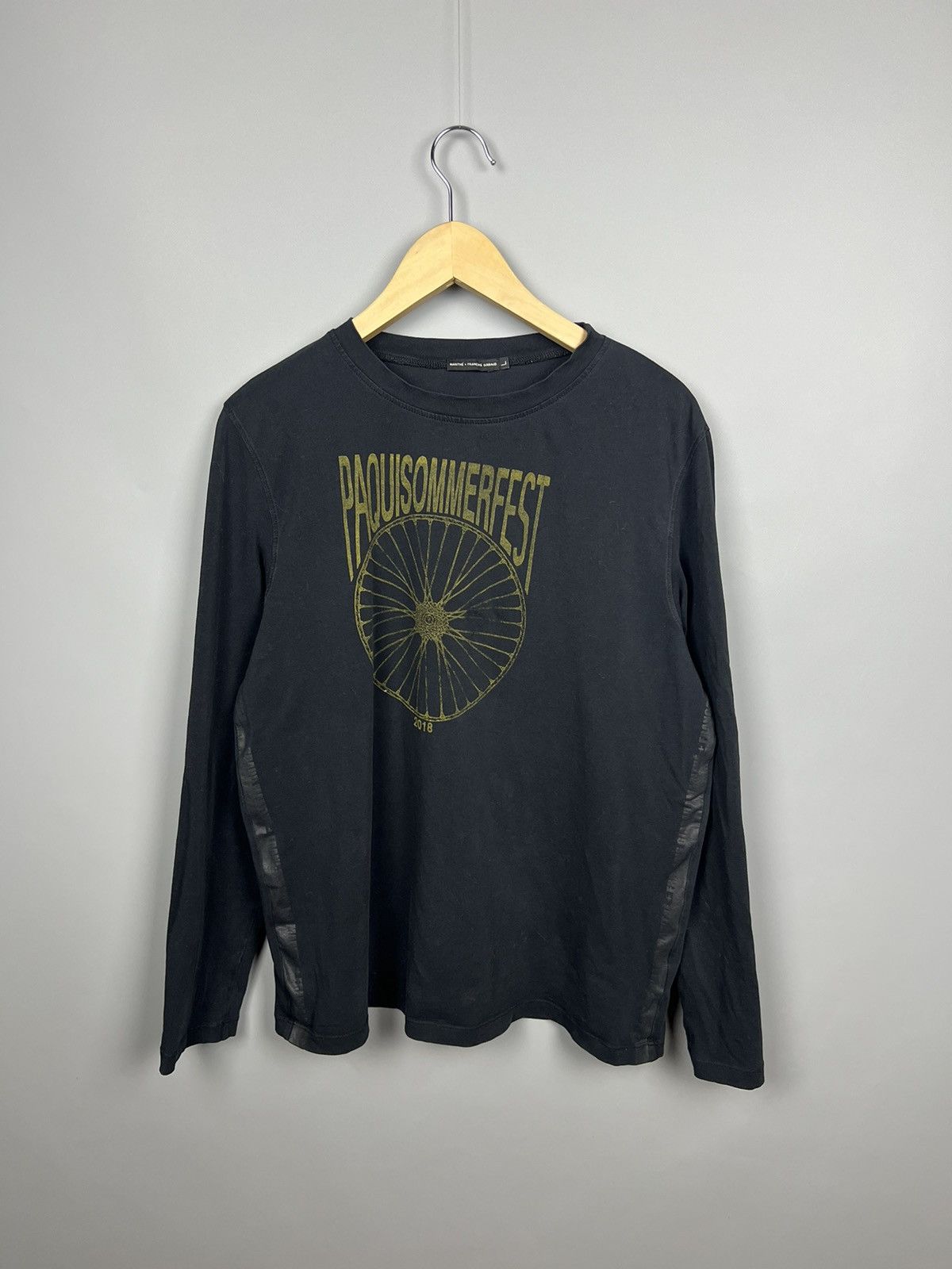 Marithe + Francois Girbaud Marithe+Francois Girbaud Avantgard Printed Longsleeve Tshirt Size US L / EU 52-54 / 3 - 1 Thumbnail