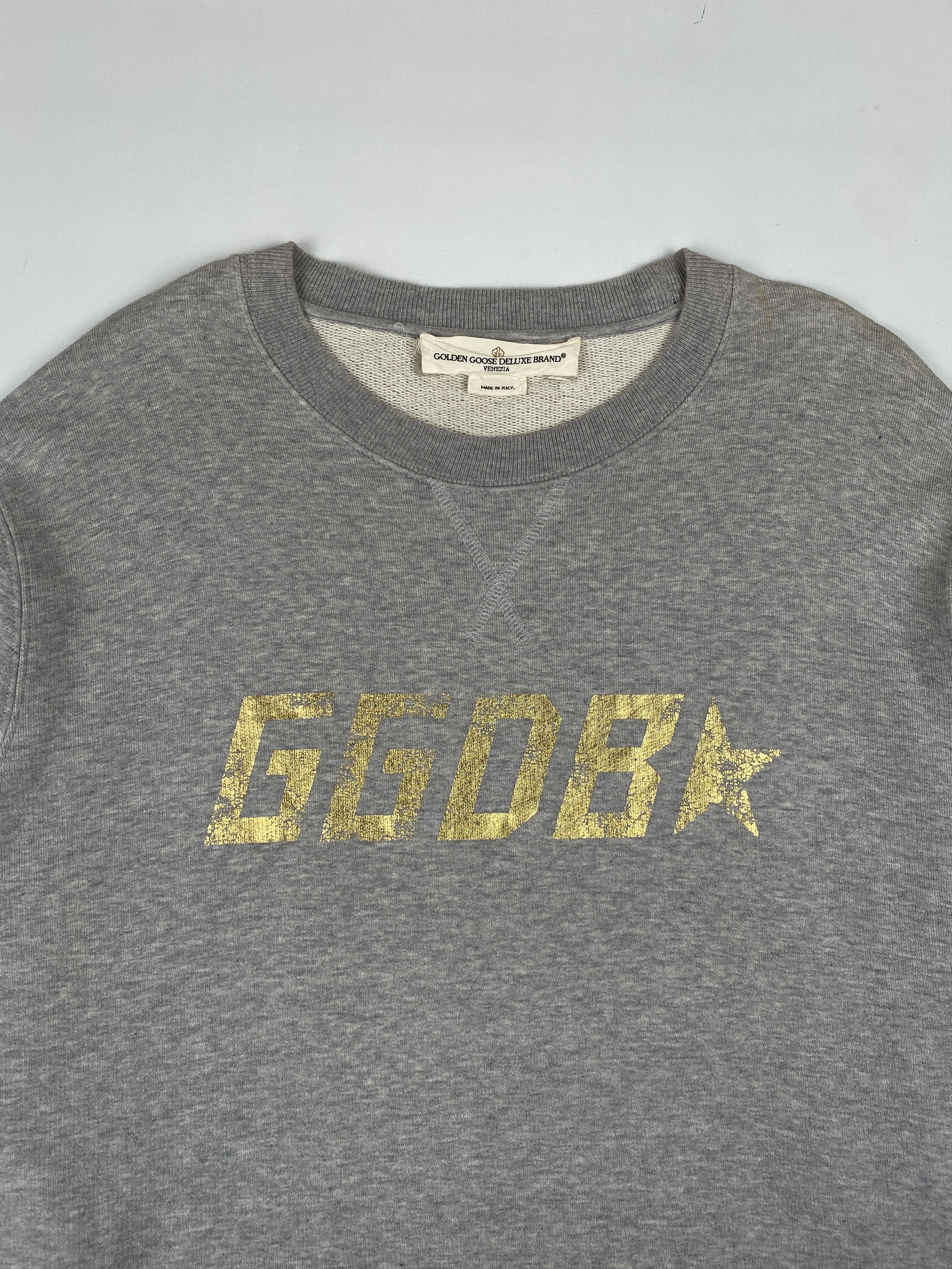Golden Goose Deluxe Brand Heather Gray 'GGDB' Logo Size US M / EU 48-50 / 2 - 5 Thumbnail