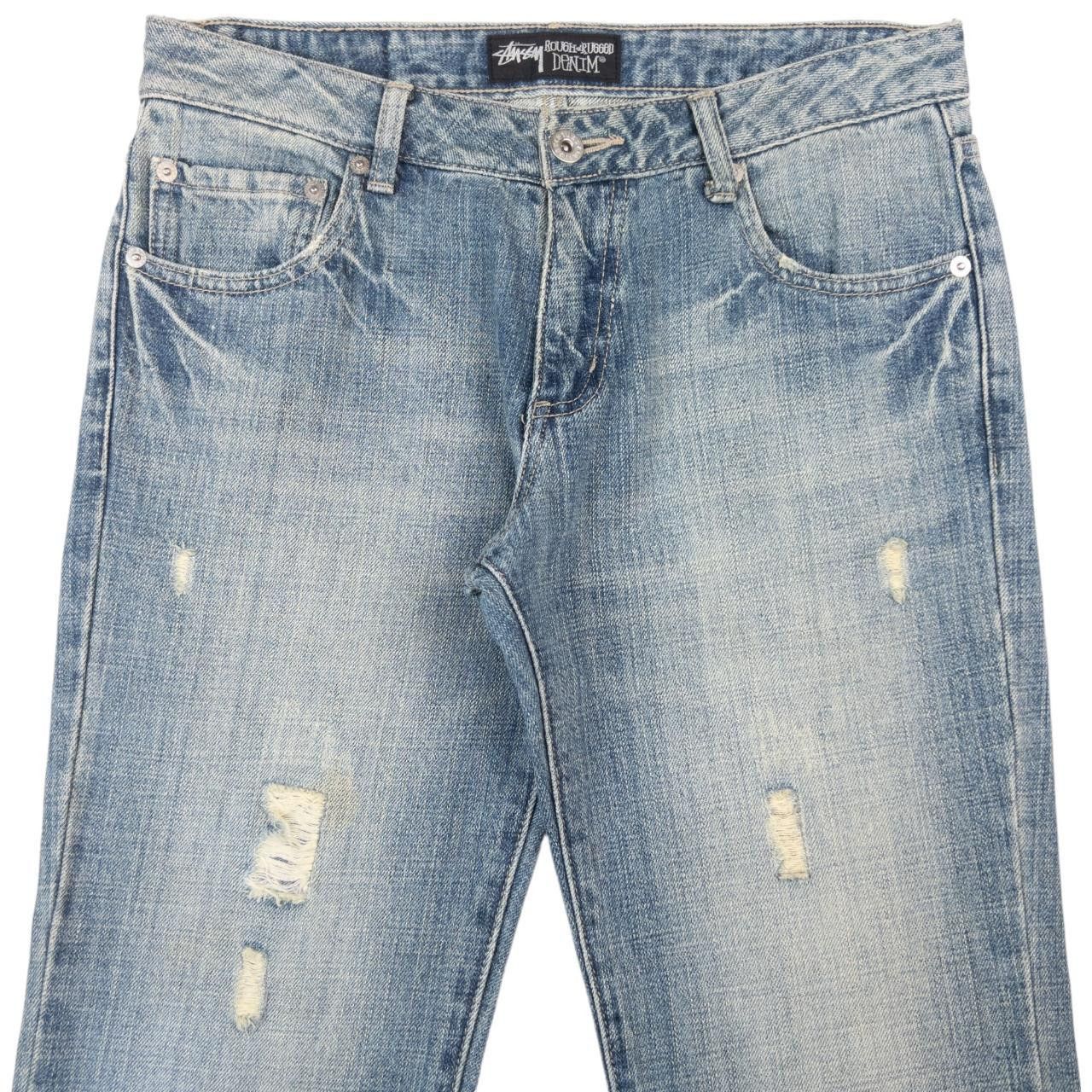 Stussy Vintage Stussy Graffiti Denim Jeans Size W28 Size US 28 / EU 44 - 4 Thumbnail