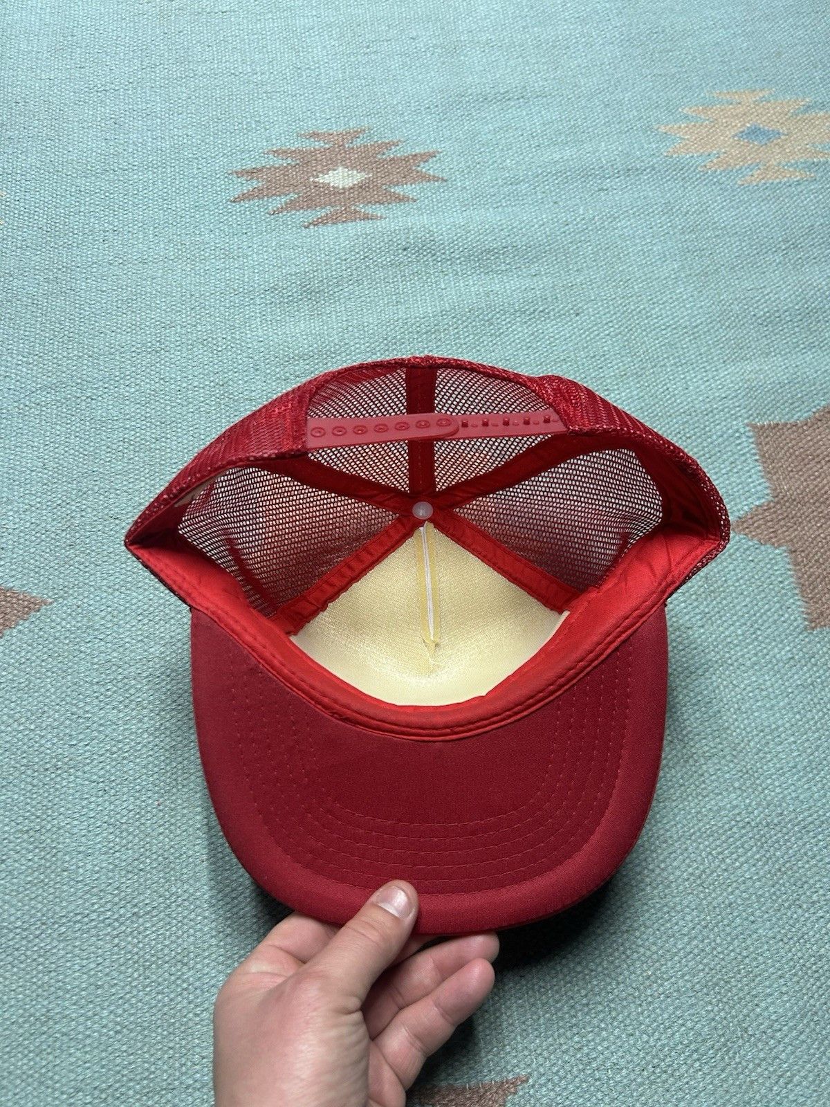 Vintage trucker hat industrial manufacturin Burton Michigan bad boys Size ONE SIZE - 6 Thumbnail